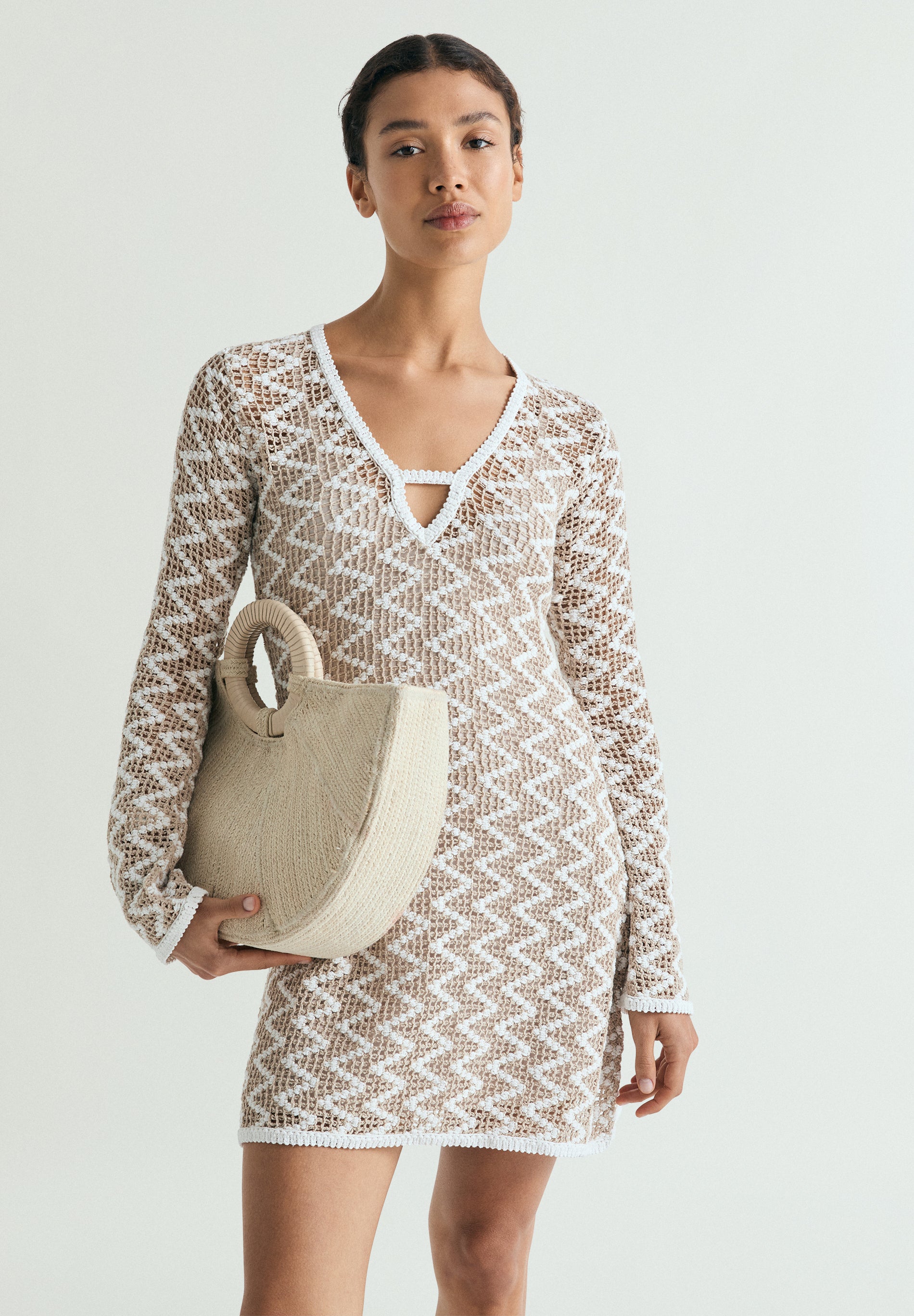 VESTIDO CROCHET MINI