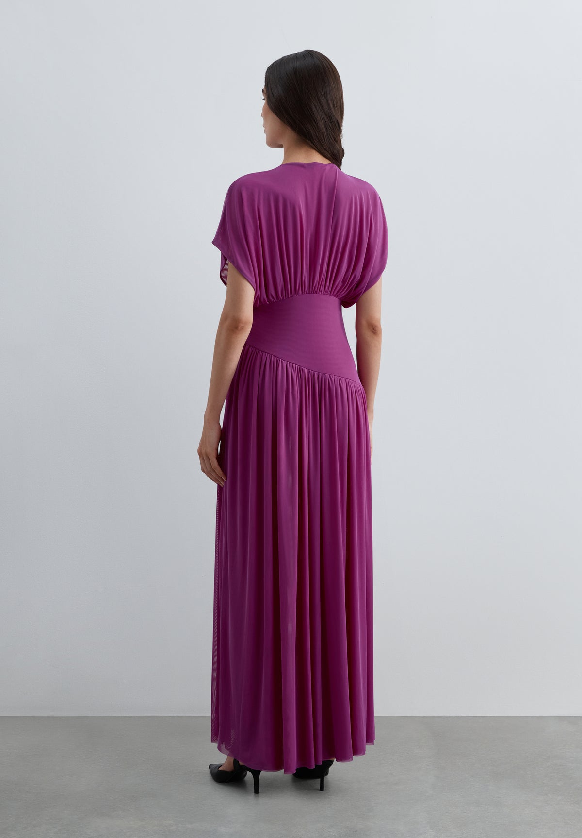 VESTIDO MAXI GASA