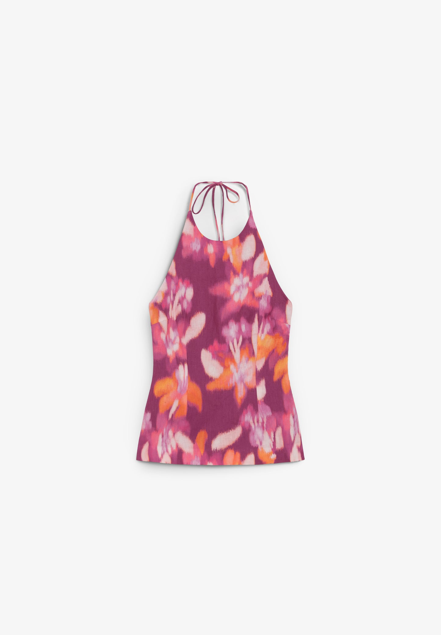 TOP LINO ESTAMPADO FLORAL