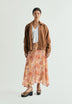 FALDA MIDI FLORAL
