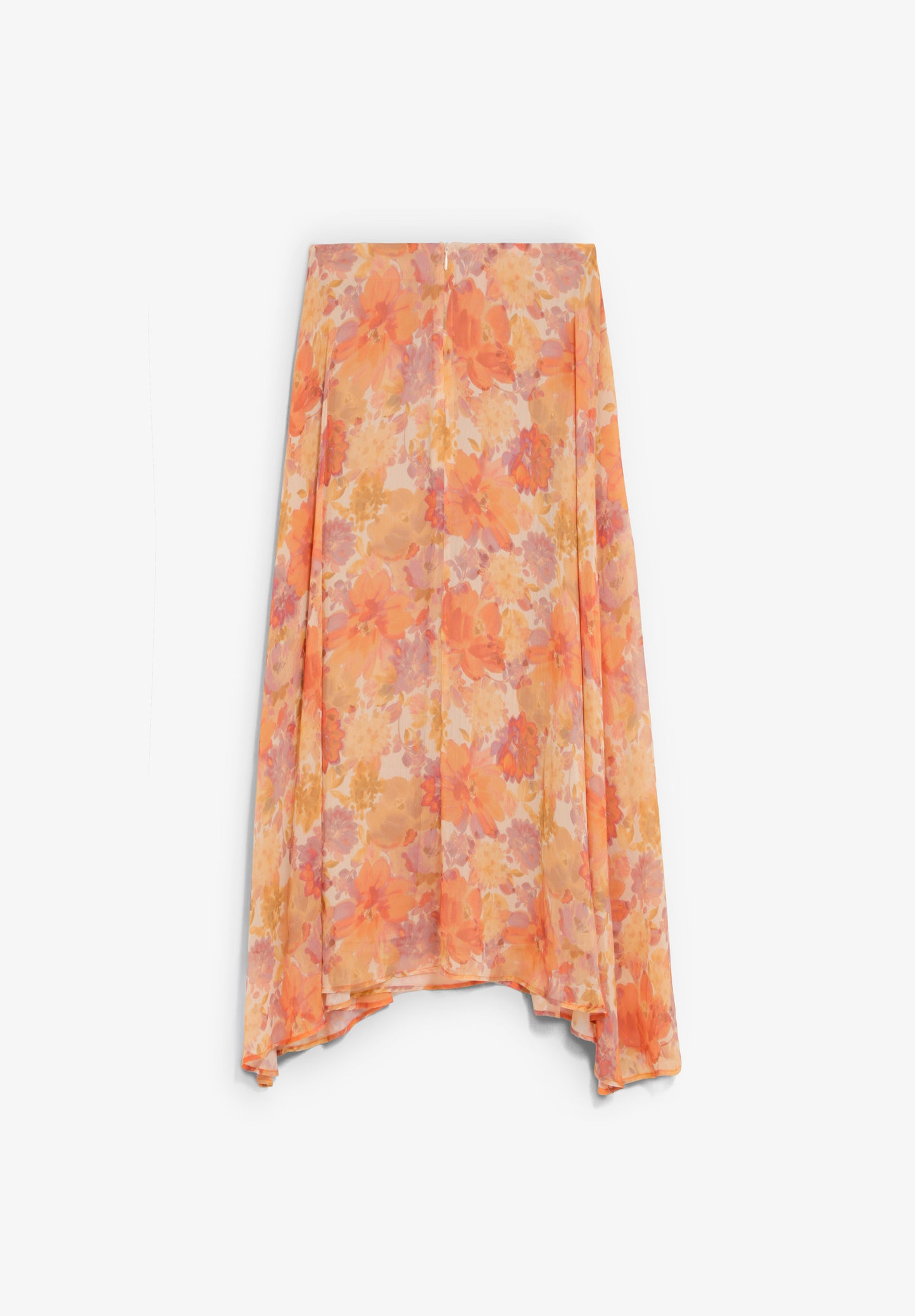 FALDA MIDI FLORAL