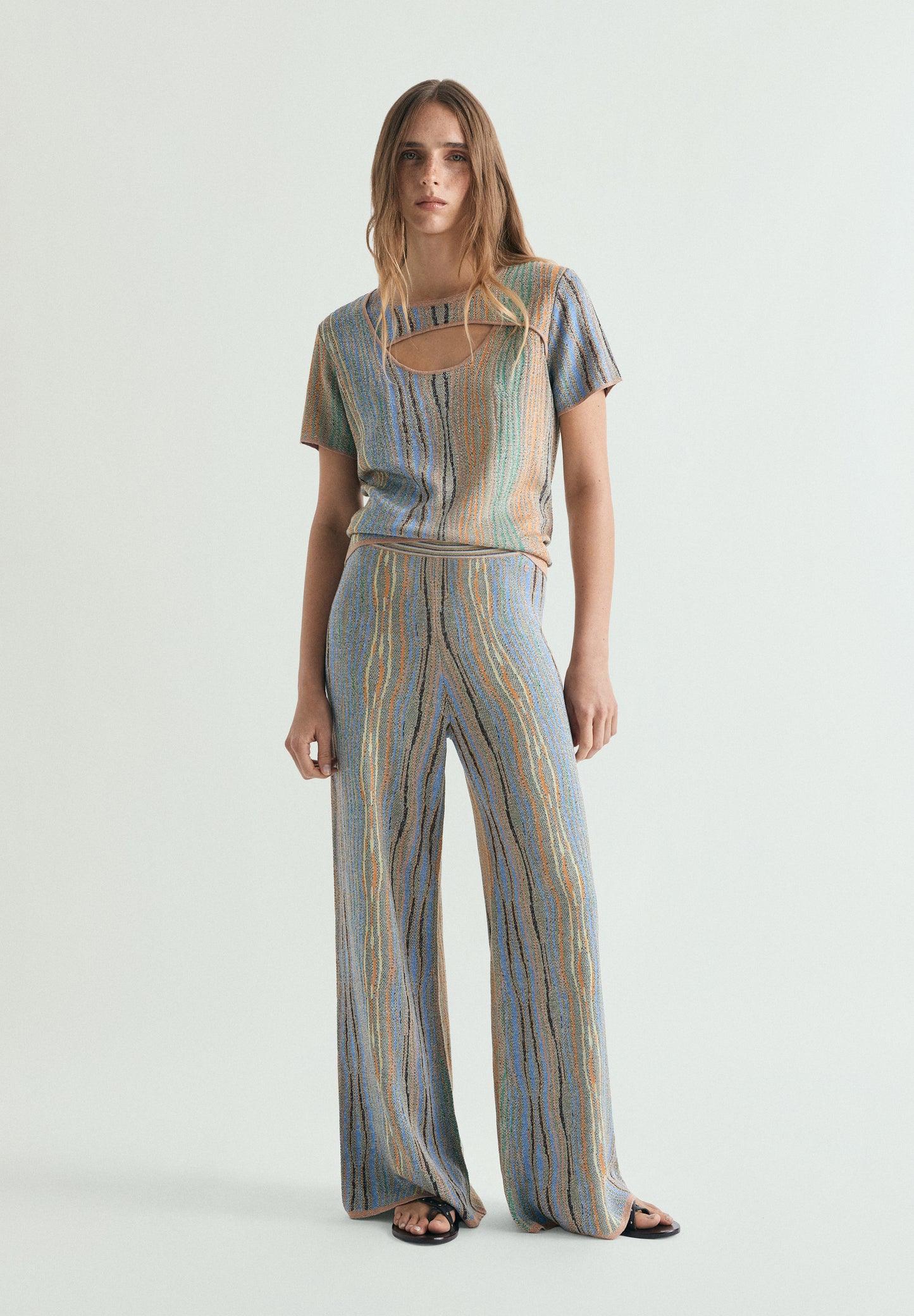 TOP ASIMÉTRICO MULTICOLOR