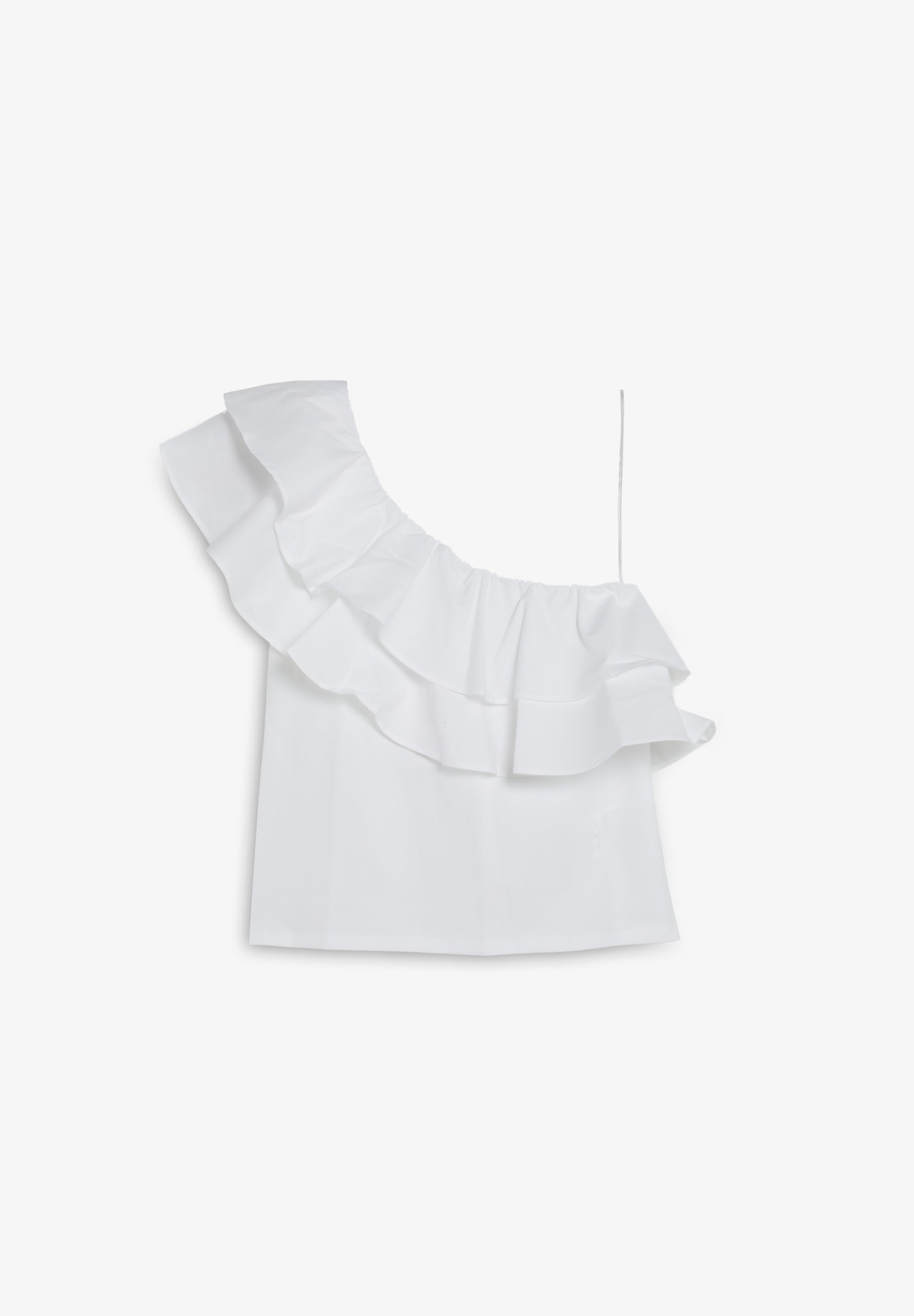 SCASY RUFFLE TEE