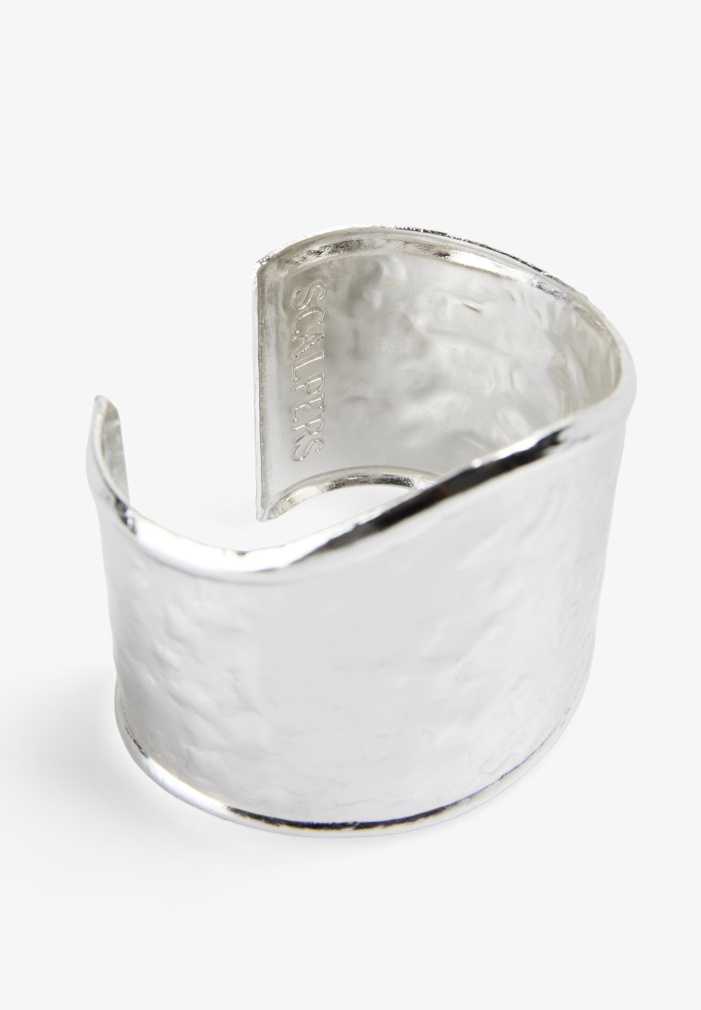 BRAZALETE PLATEADO TEXTURA
