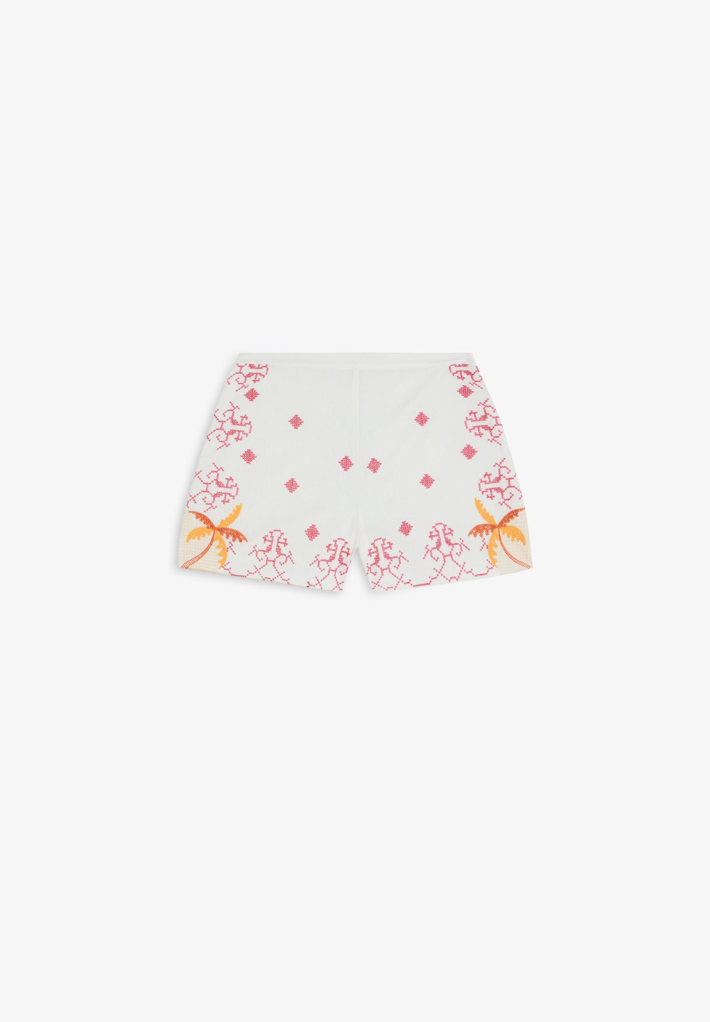SHORTS BORDADOS MULTICOLOR