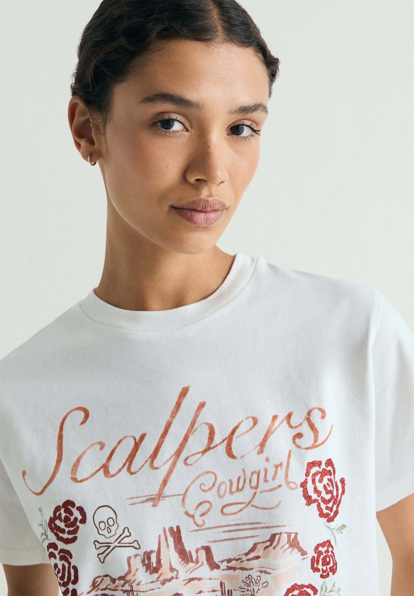 CAMISETA ESTAMPADA GLITTER