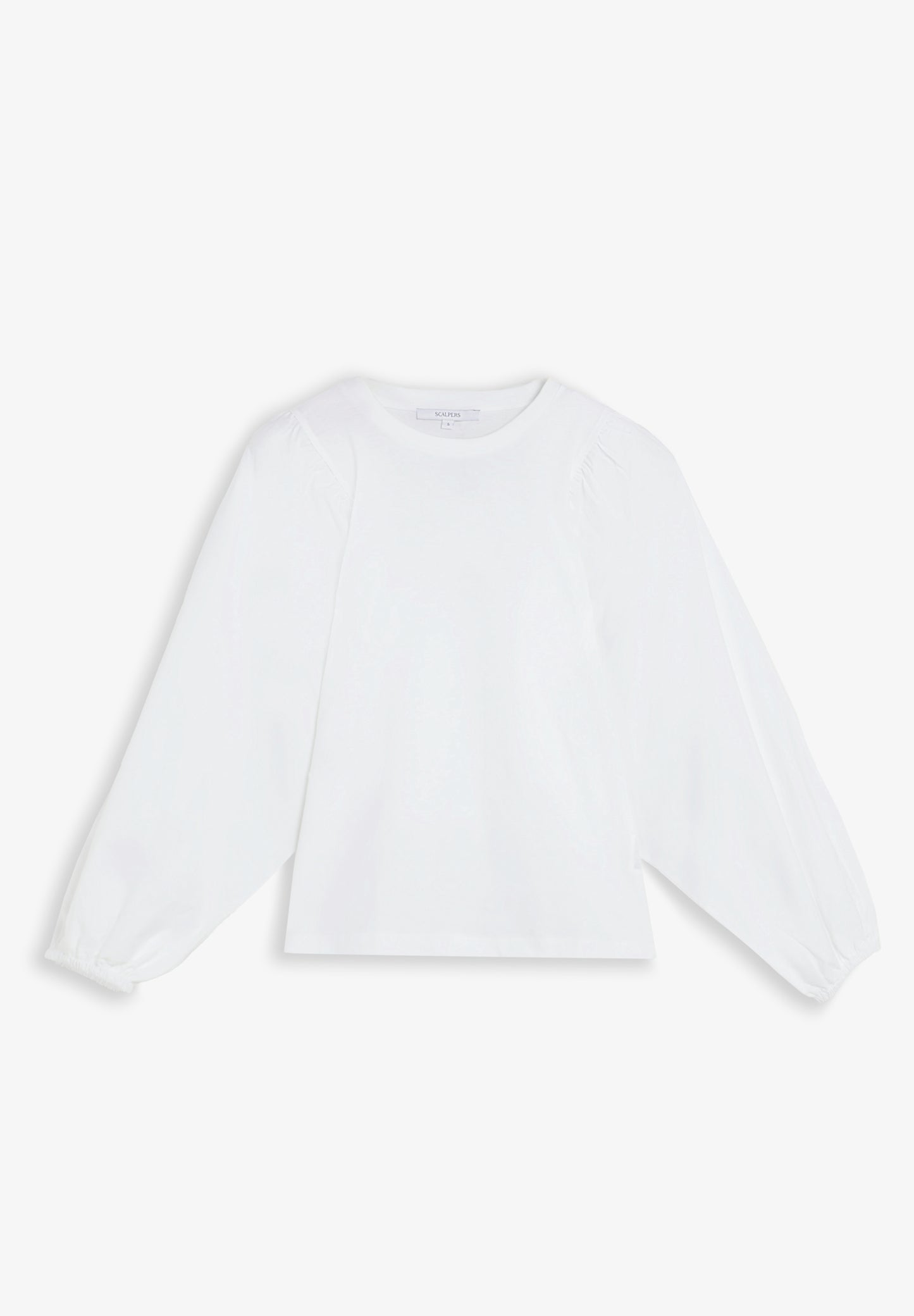 CAMISETA MANGAS ABULLONADAS