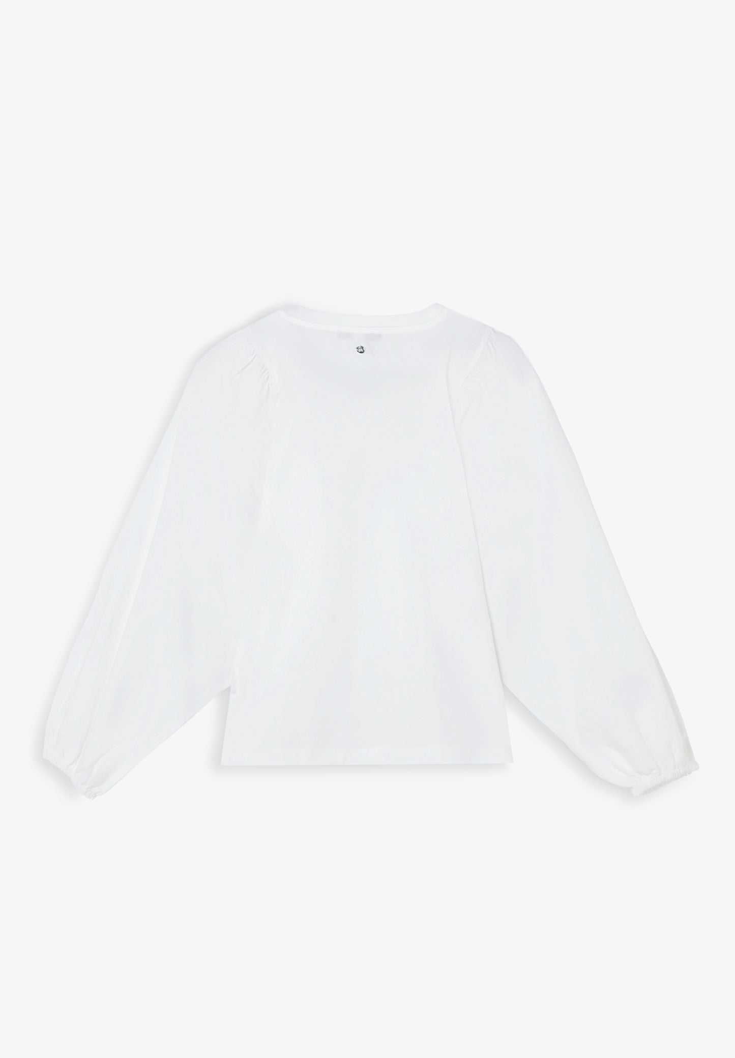 CAMISETA MANGAS ABULLONADAS