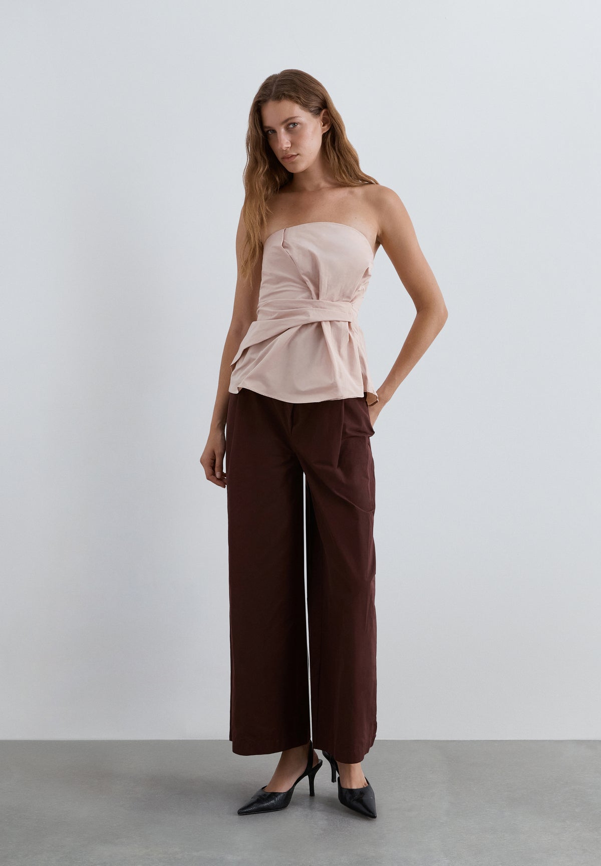 PANTALÓN WIDE LEG TIRO ALTO