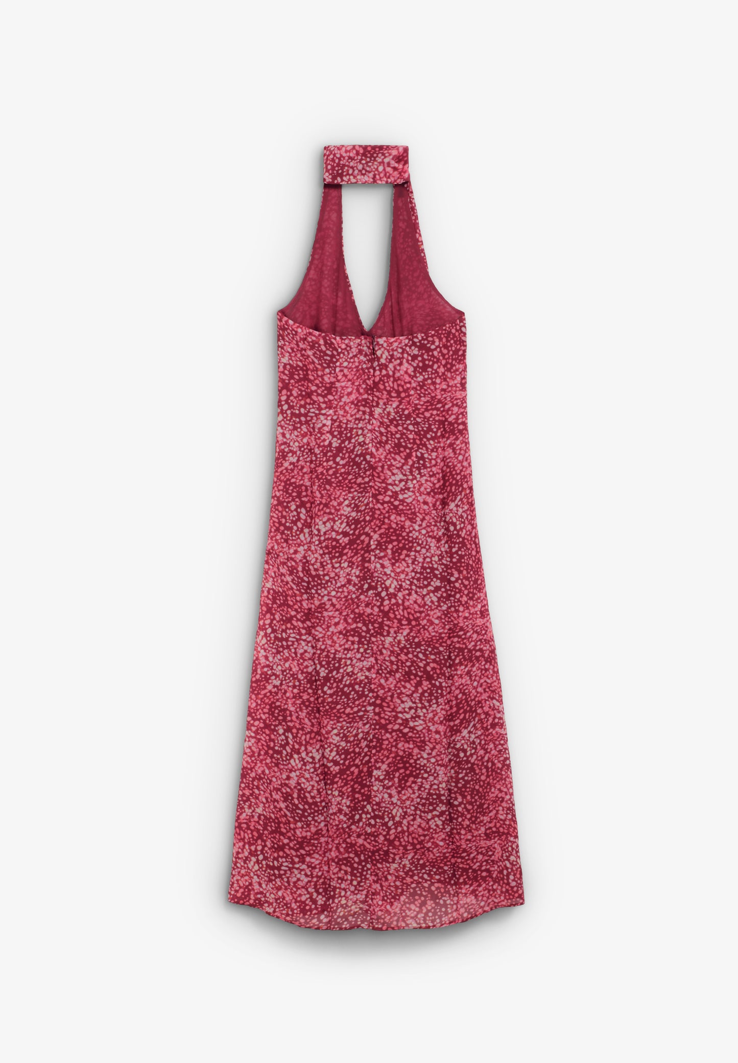 VESTIDO HALTER ESTAMPADO