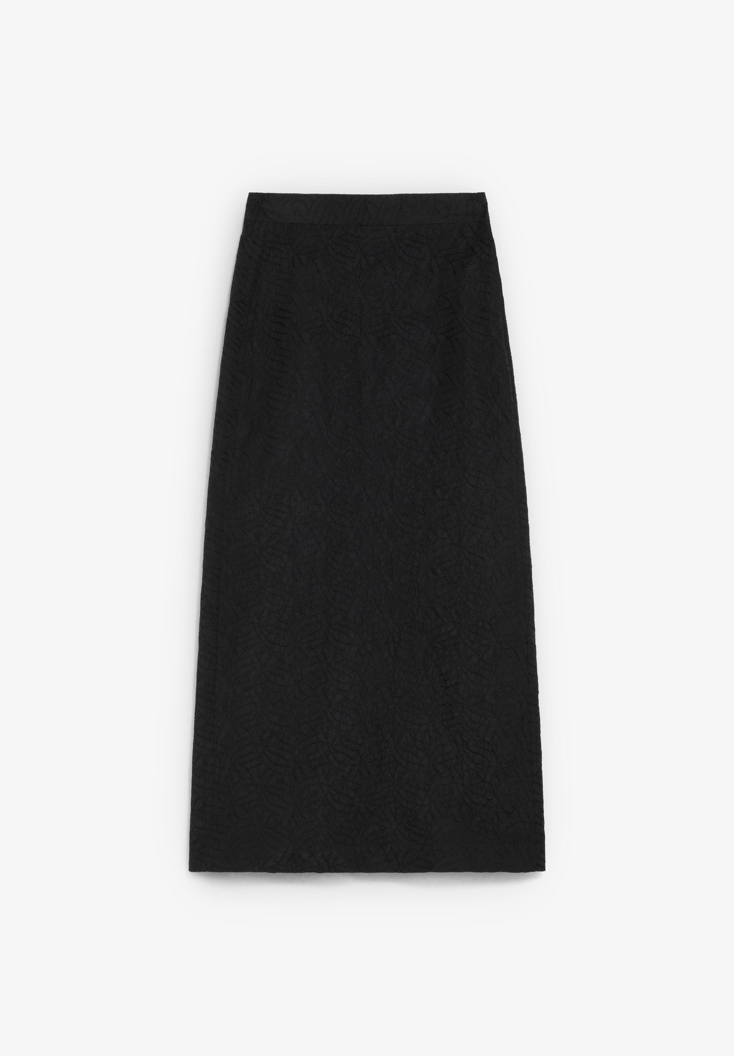 FALDA MIDI BORDADOS