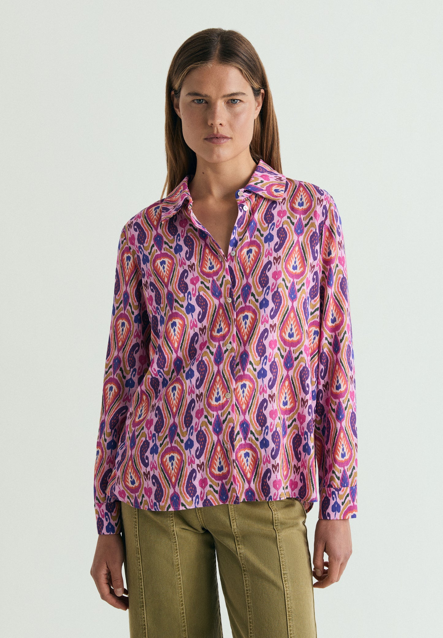 CAMISA FLUIDA MULTICOLOR