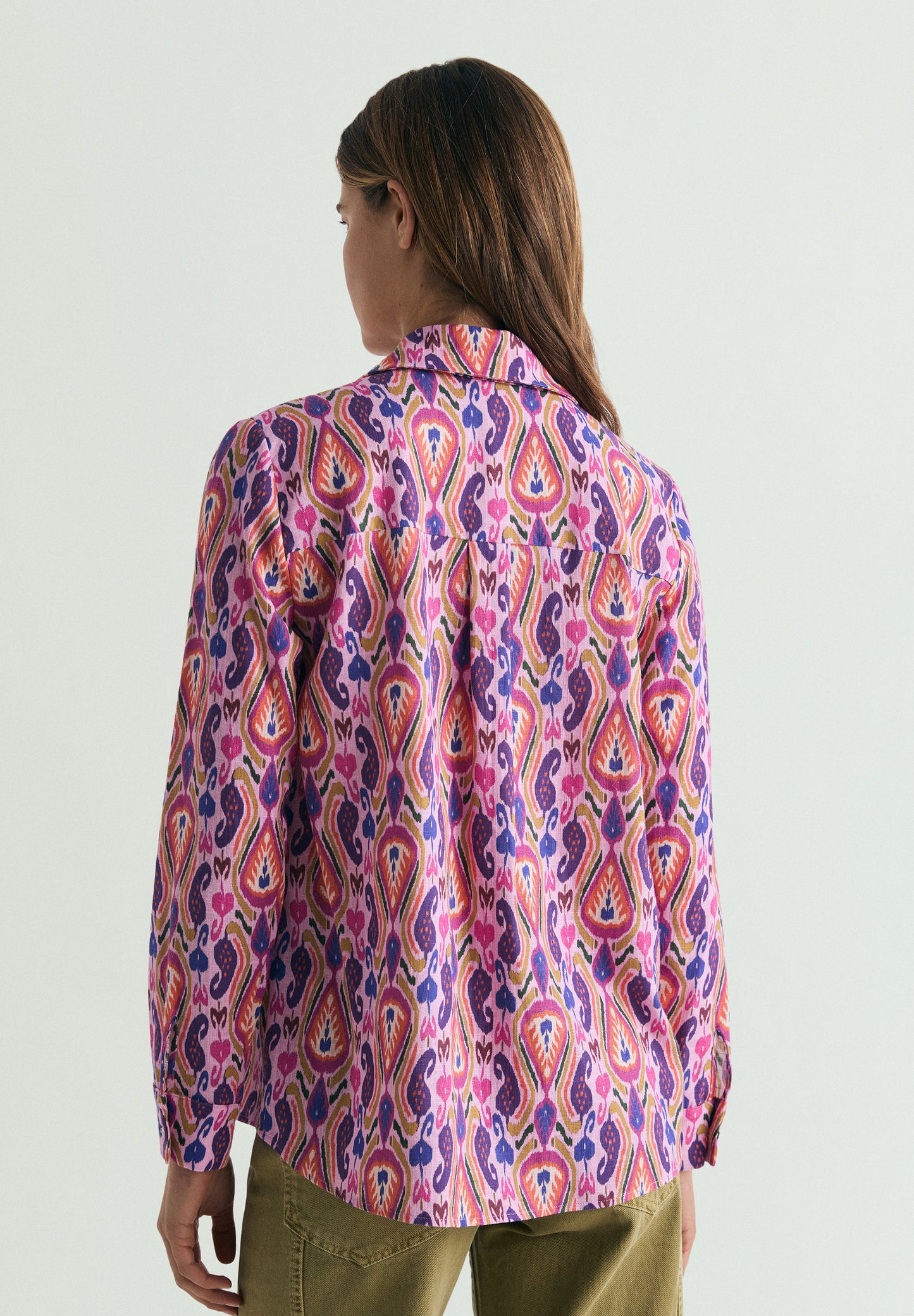 CAMISA FLUIDA MULTICOLOR