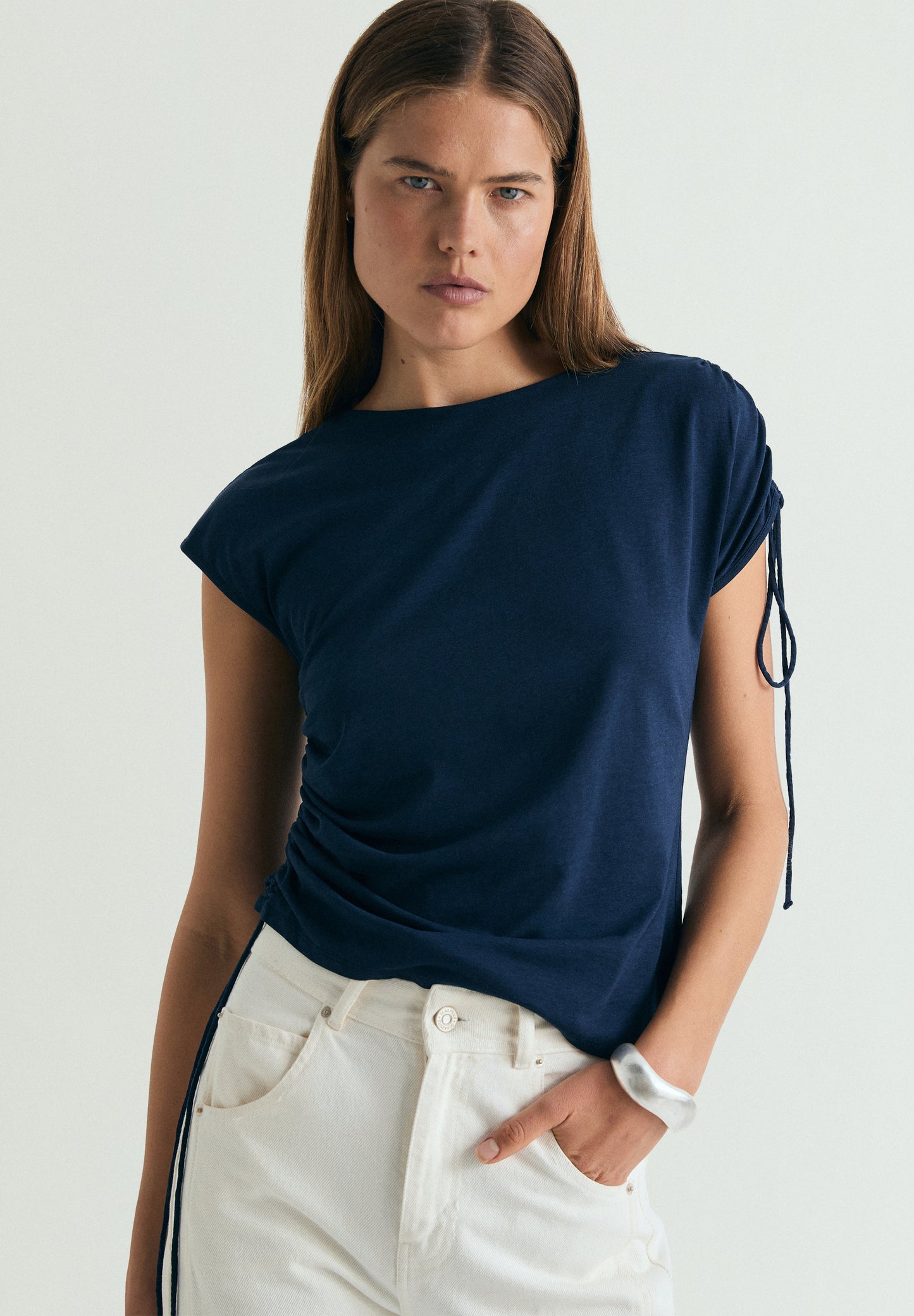 CAMISETA DRAPEADA