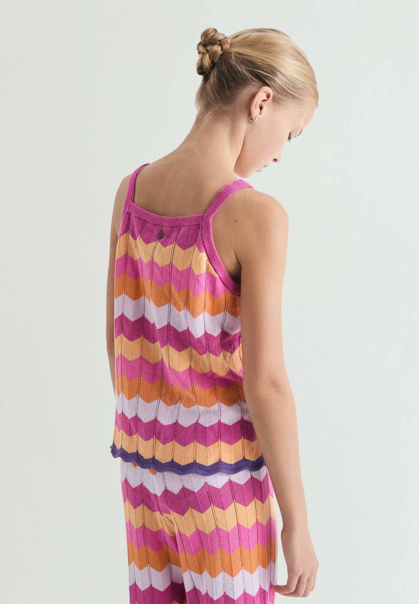 TOP PUNTO MULTICOLOR