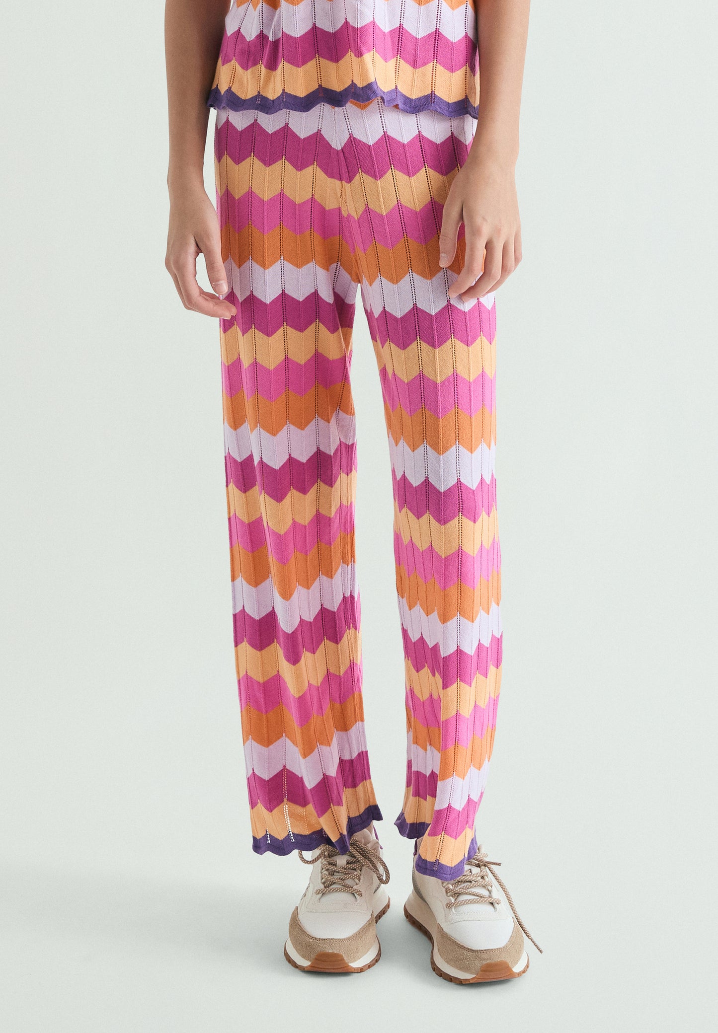 PANTALÓN PUNTO MULTICOLOR