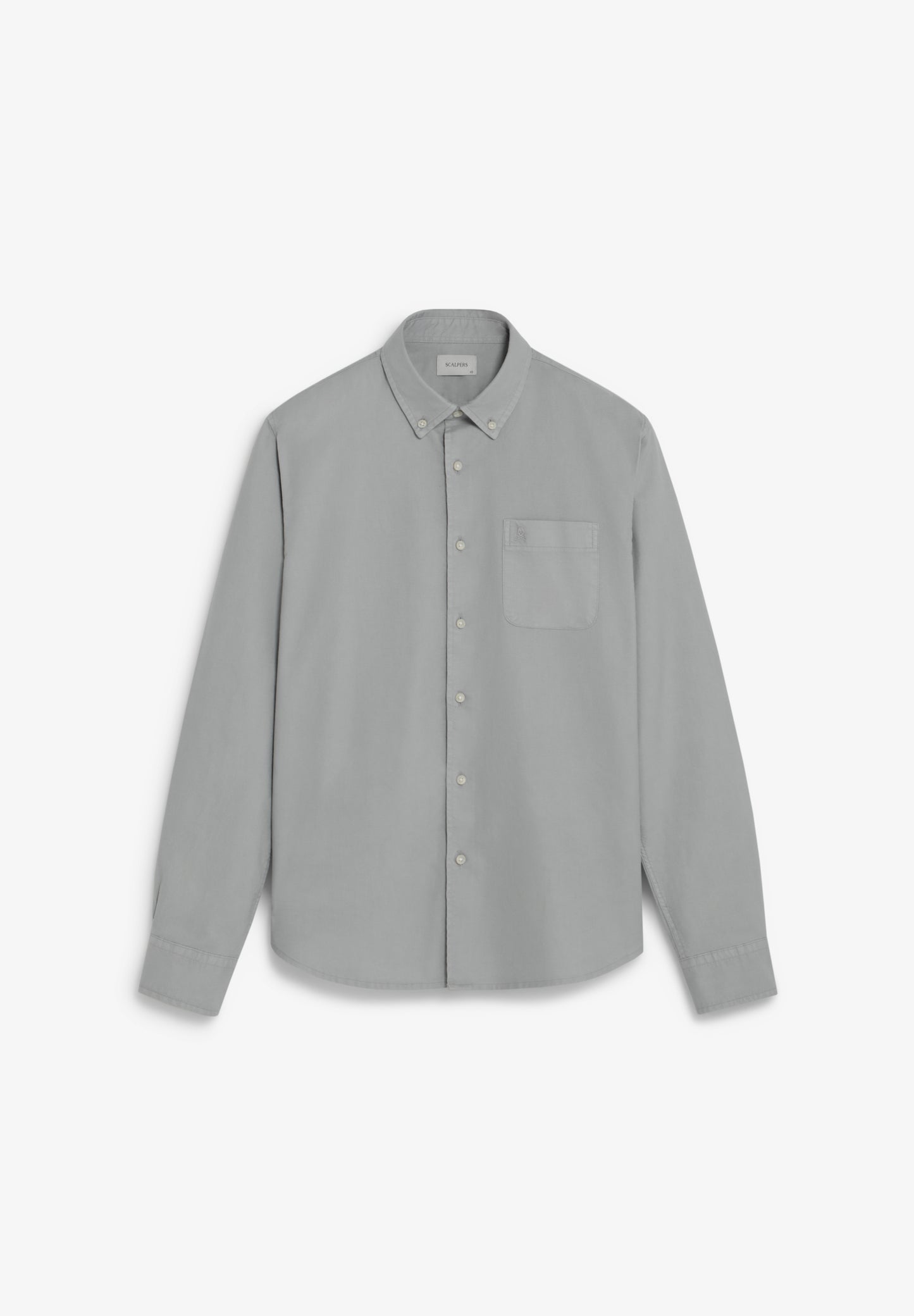 CAMISA OXFORD CALAVERA BORDADA
