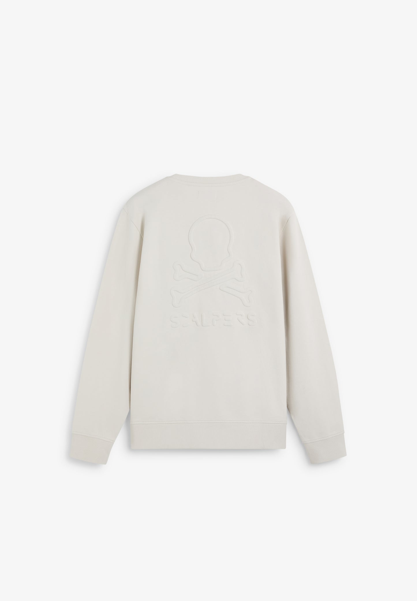 SCSKULL EMBOSS SWEATER