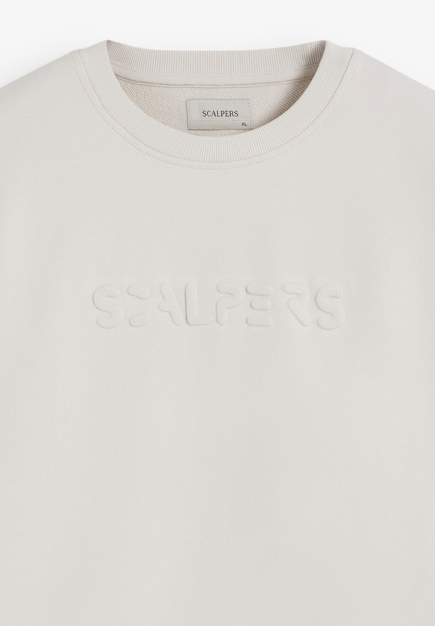 SCSKULL EMBOSS SWEATER