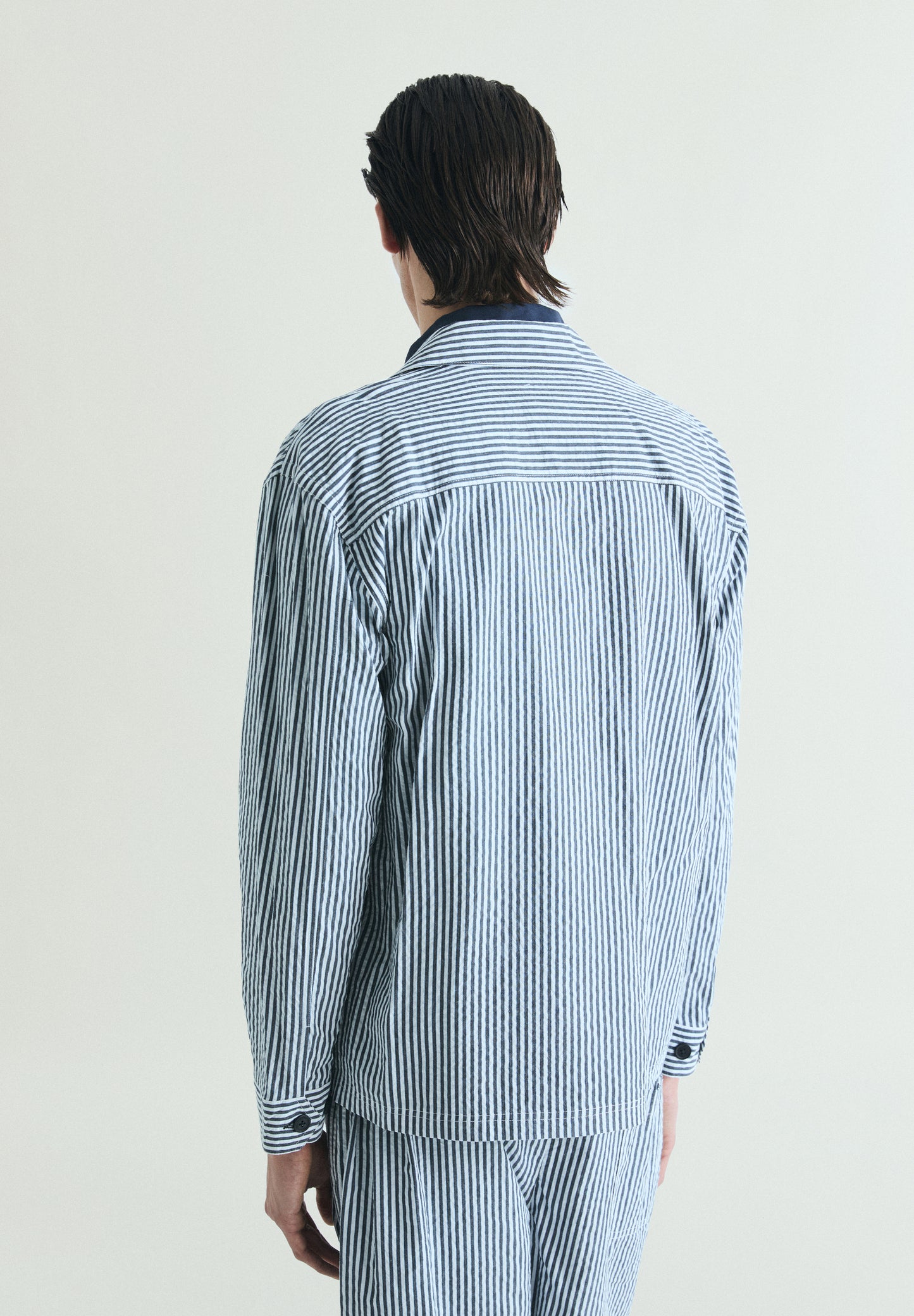 SOBRECAMISA RAYAS TEXTURA