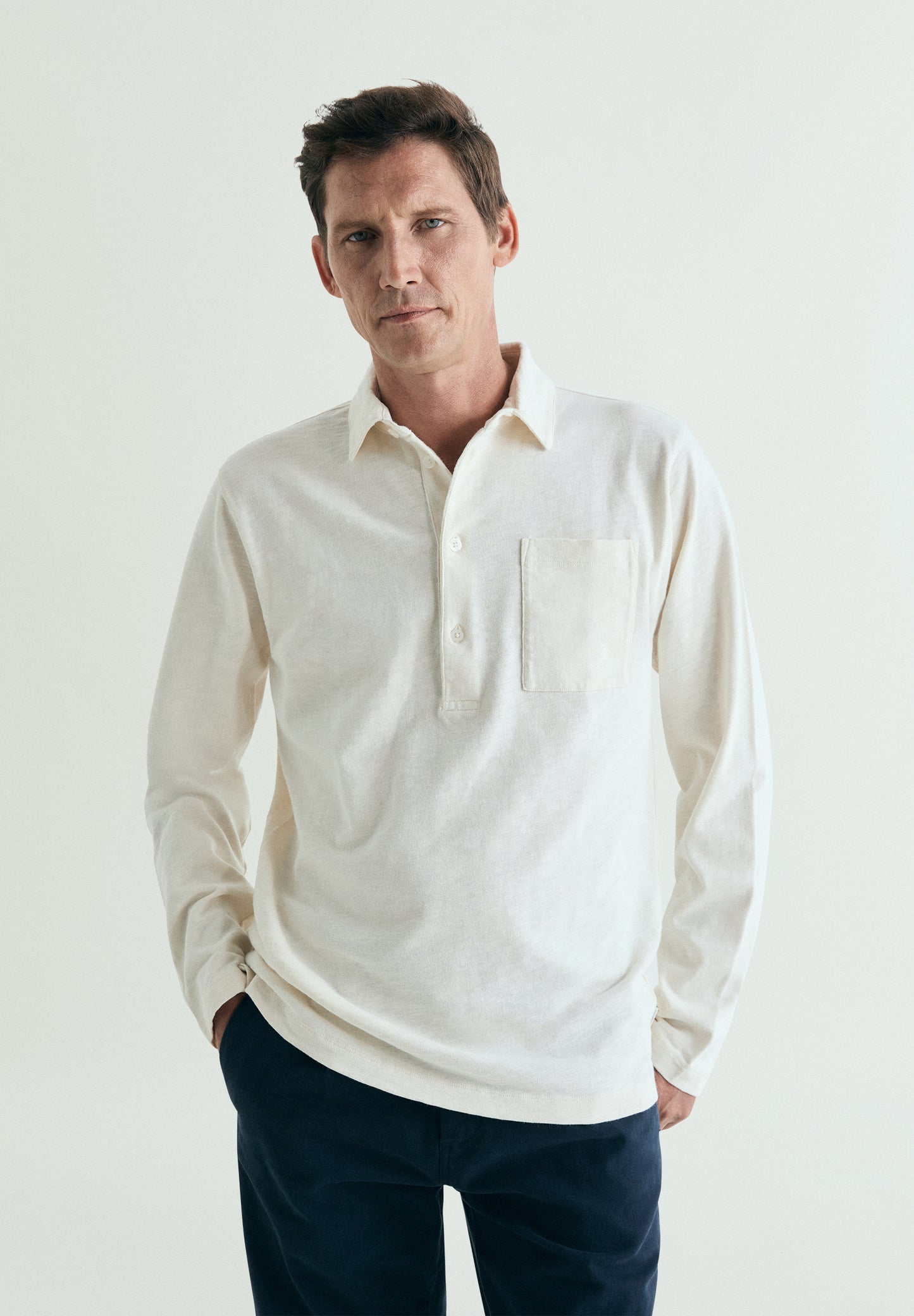 POLERA ALGODÓN BOLSILLO