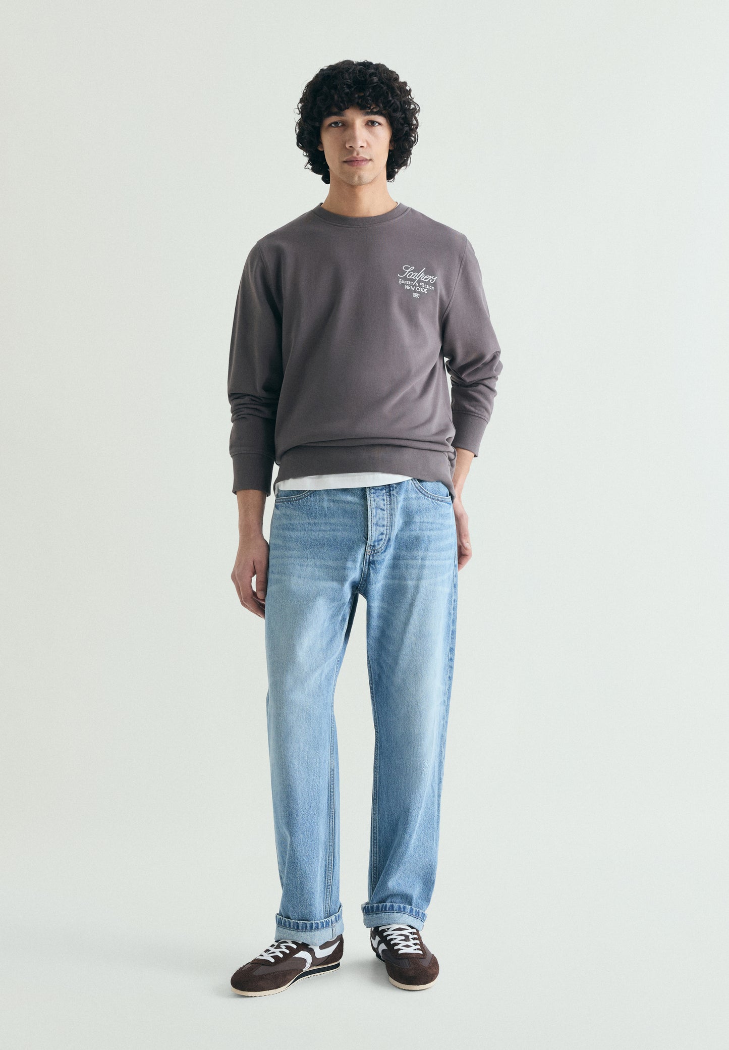 SUDADERA LAVADA ESTAMPADO