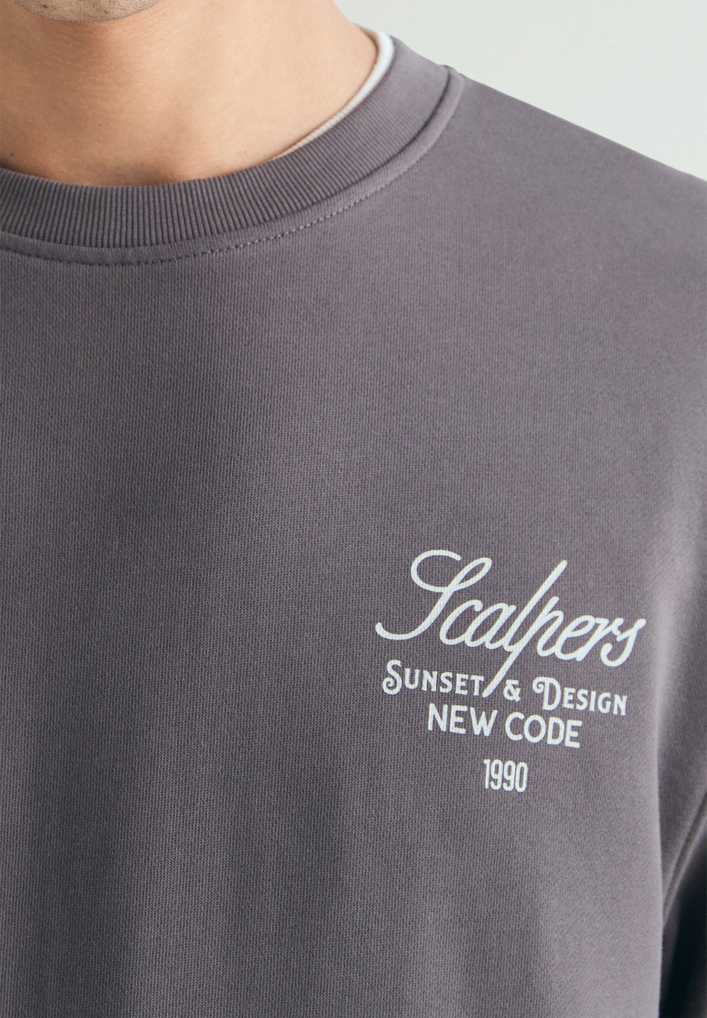 SUDADERA LAVADA ESTAMPADO