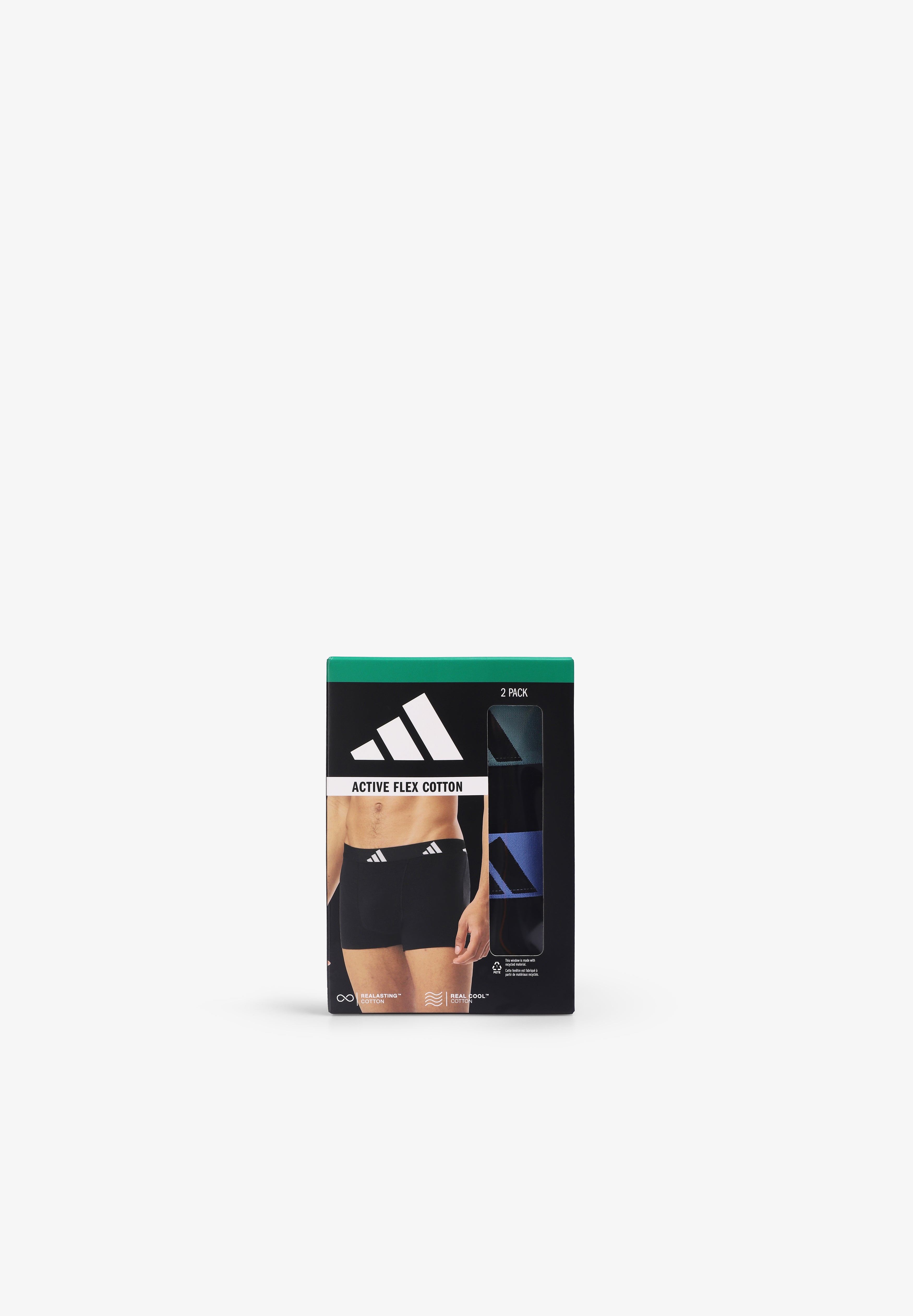 ADIDAS | PACK 2 BÓXER ACTIVE FLEX COTTON