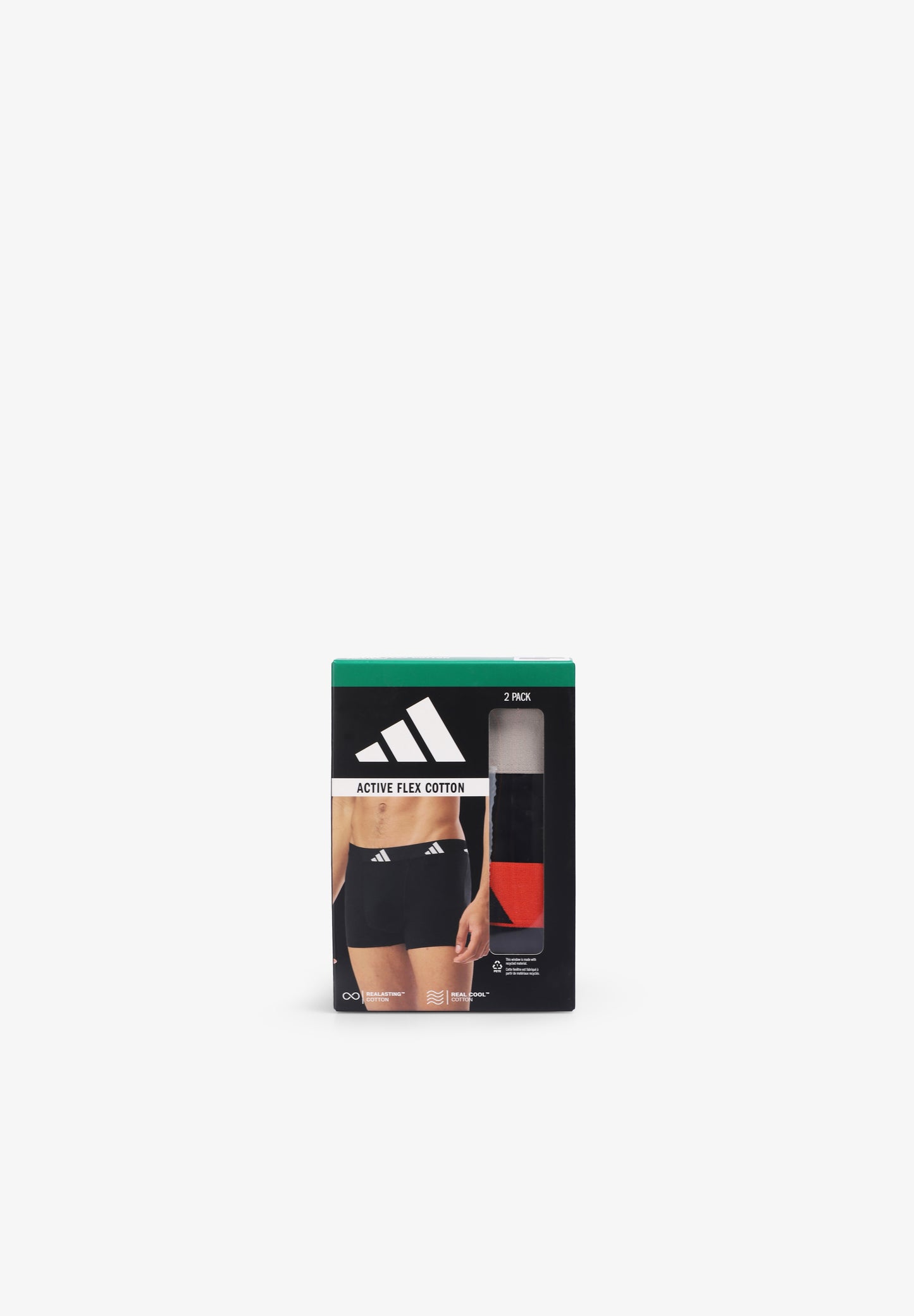 ADIDAS | PACK 2 BÓXER ACTIVE FLEX COTTON