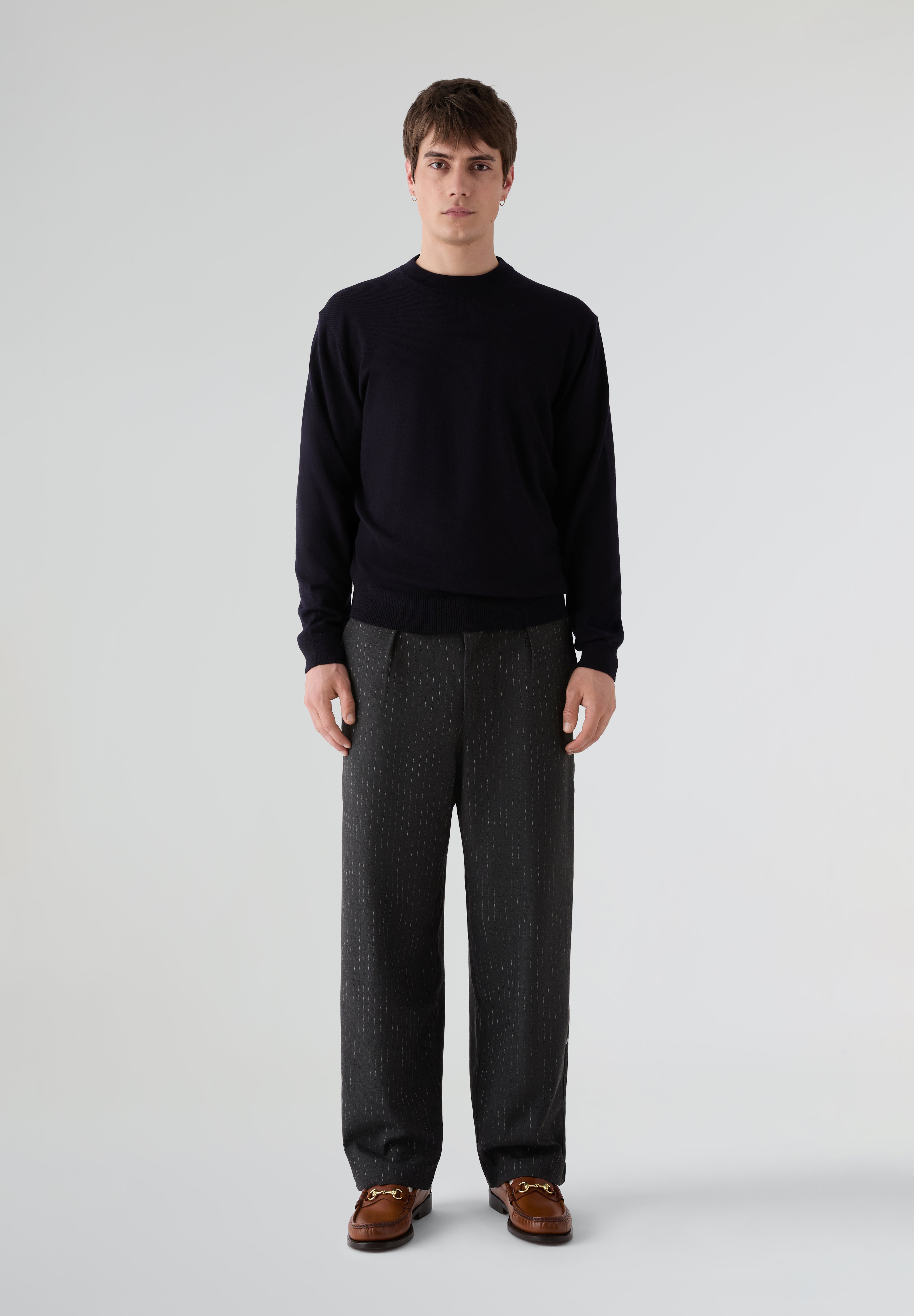 UNFEIGNED | JERSEY MERINO DE CUELLO REDONDO