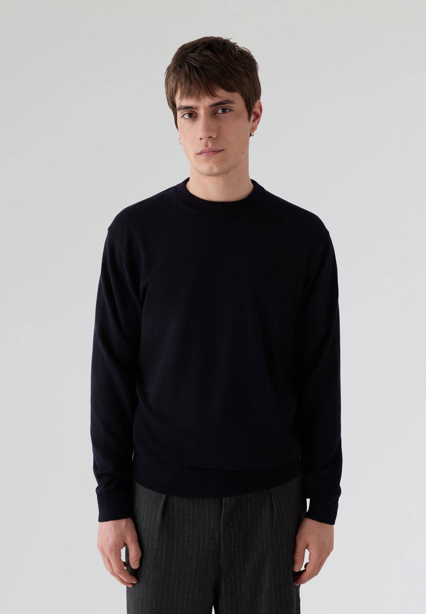 UNFEIGNED | JERSEY MERINO DE CUELLO REDONDO