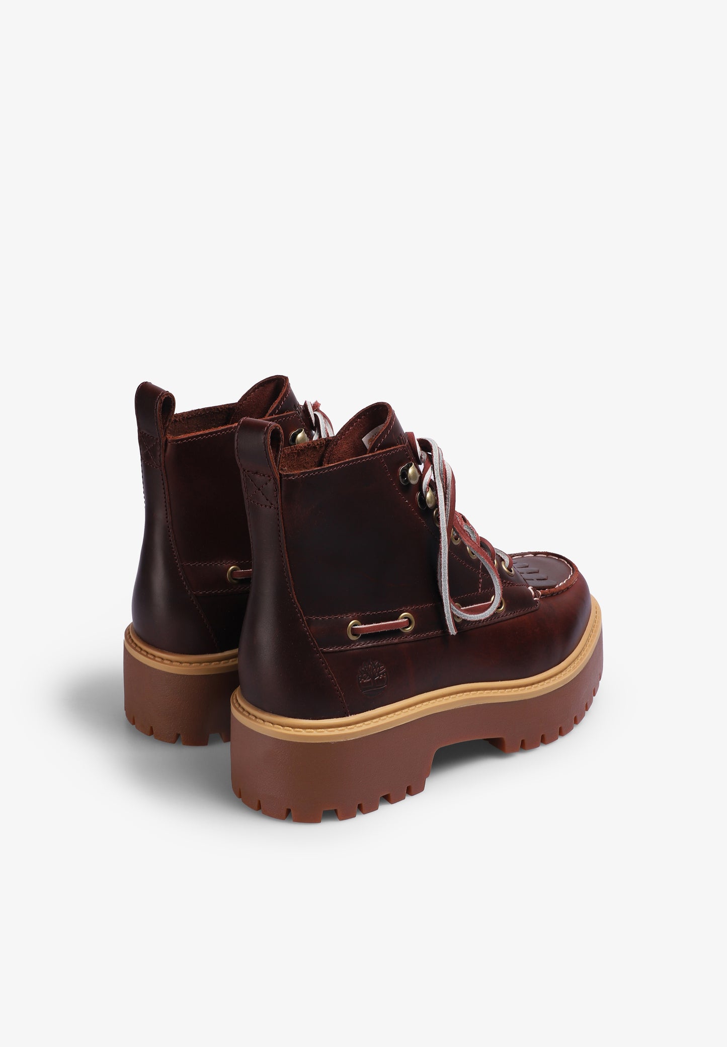 TIMBERLAND | STONE STREET MID LACE UP BOOT BURGUNDY FULL GRAIN