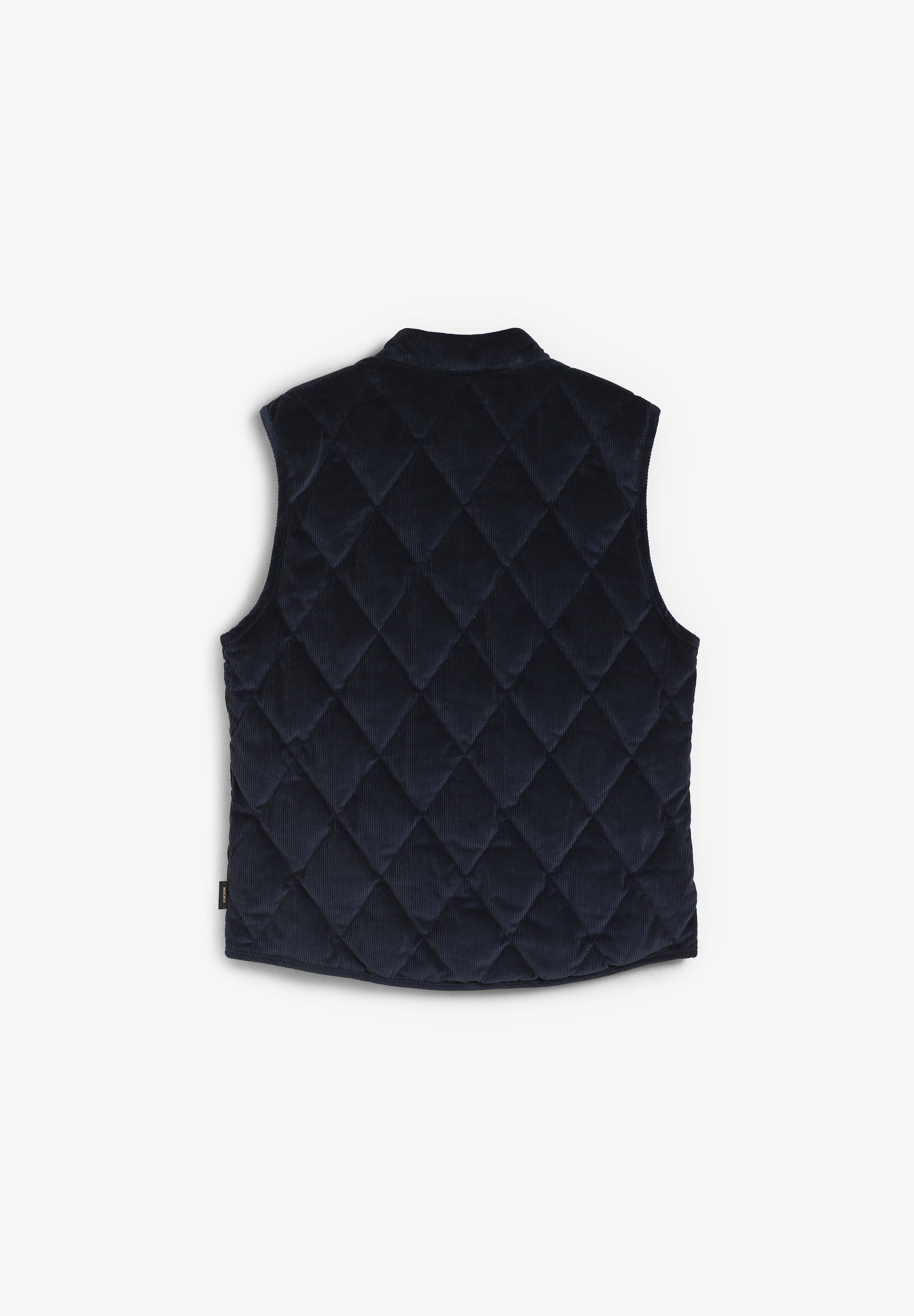 WOOLRICH | CHALECO DE PANA CON ACOLCHADO DE ROMBOS