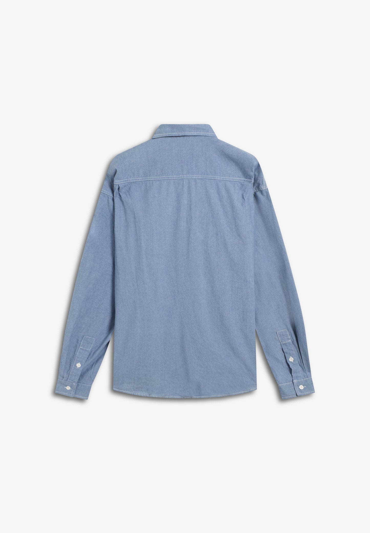 KAPPY | 2 POCKET DENIM SHIRT