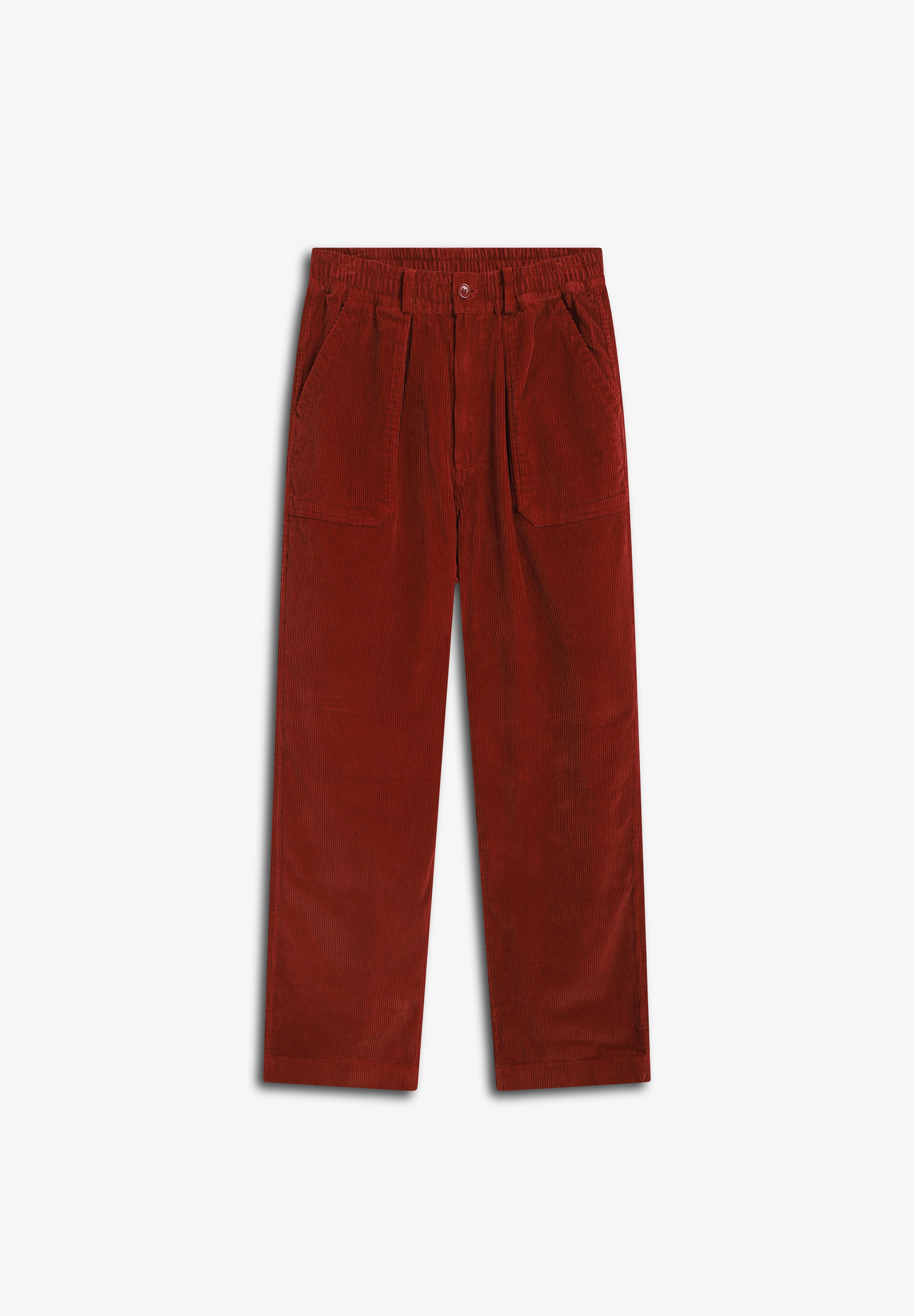 KAPPY | PANTALONES ONE TUCK FATIGUE CORDUROY
