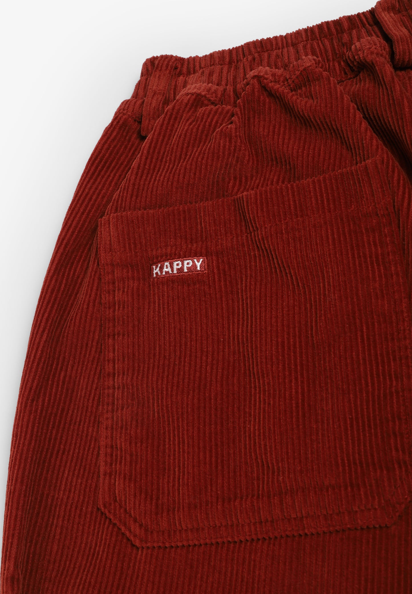 KAPPY | PANTALONES ONE TUCK FATIGUE CORDUROY