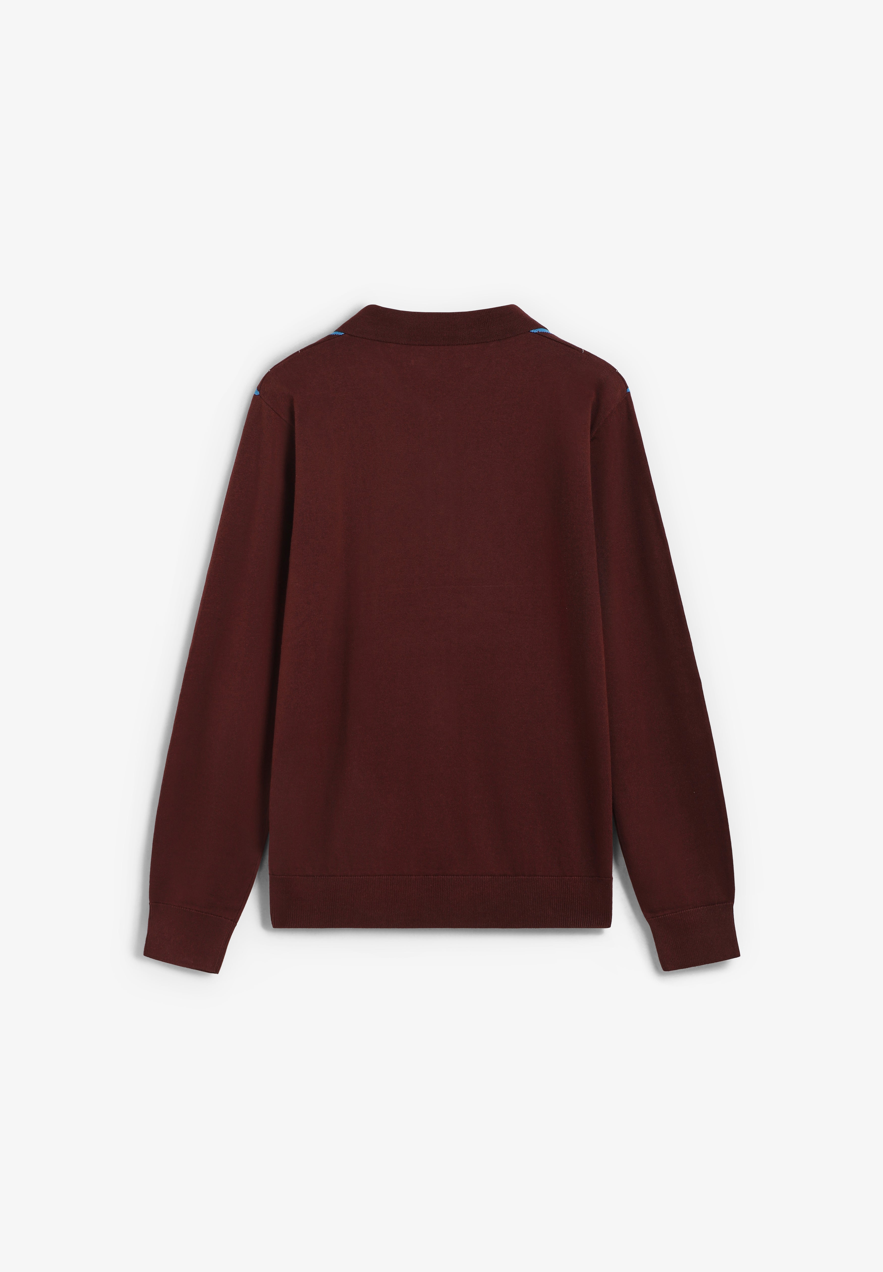FRED PERRY | POLO MANGA LARGA ARGYLE