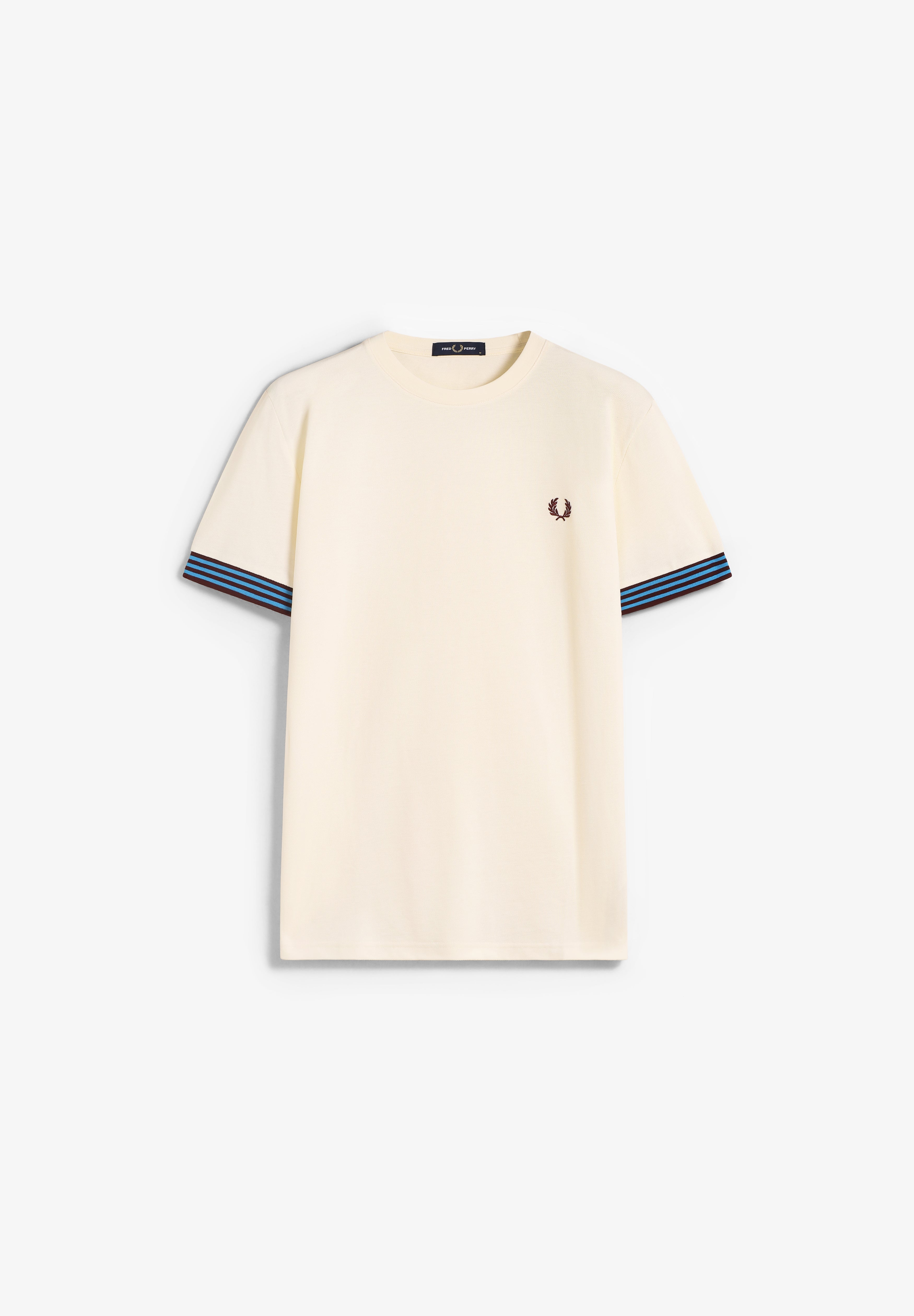 FRED PERRY | CAMISETA CON PUÑOS A RAYAS
