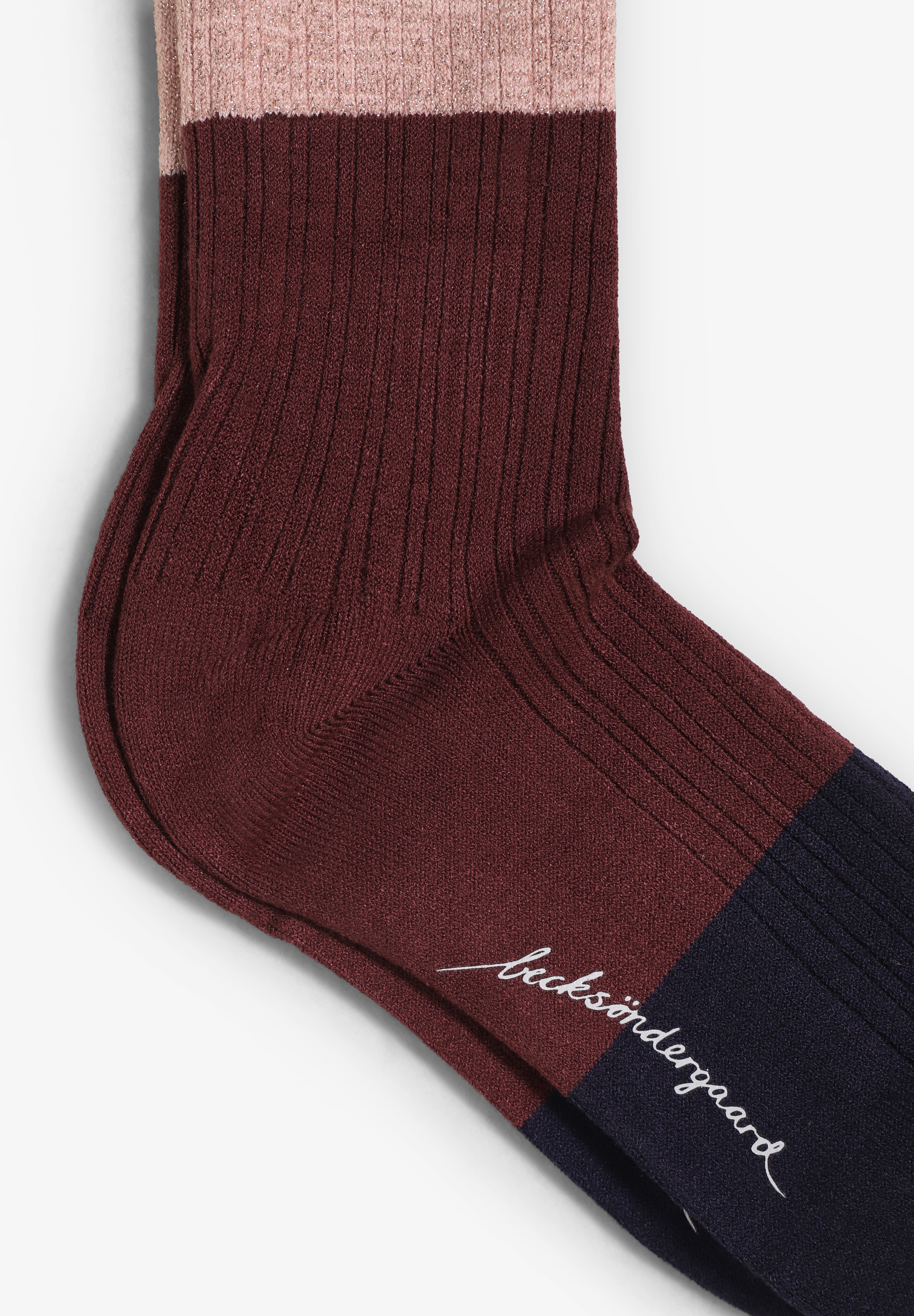 BECKSONDERGAARD | CALCETINES COLOURBLOCK BAM