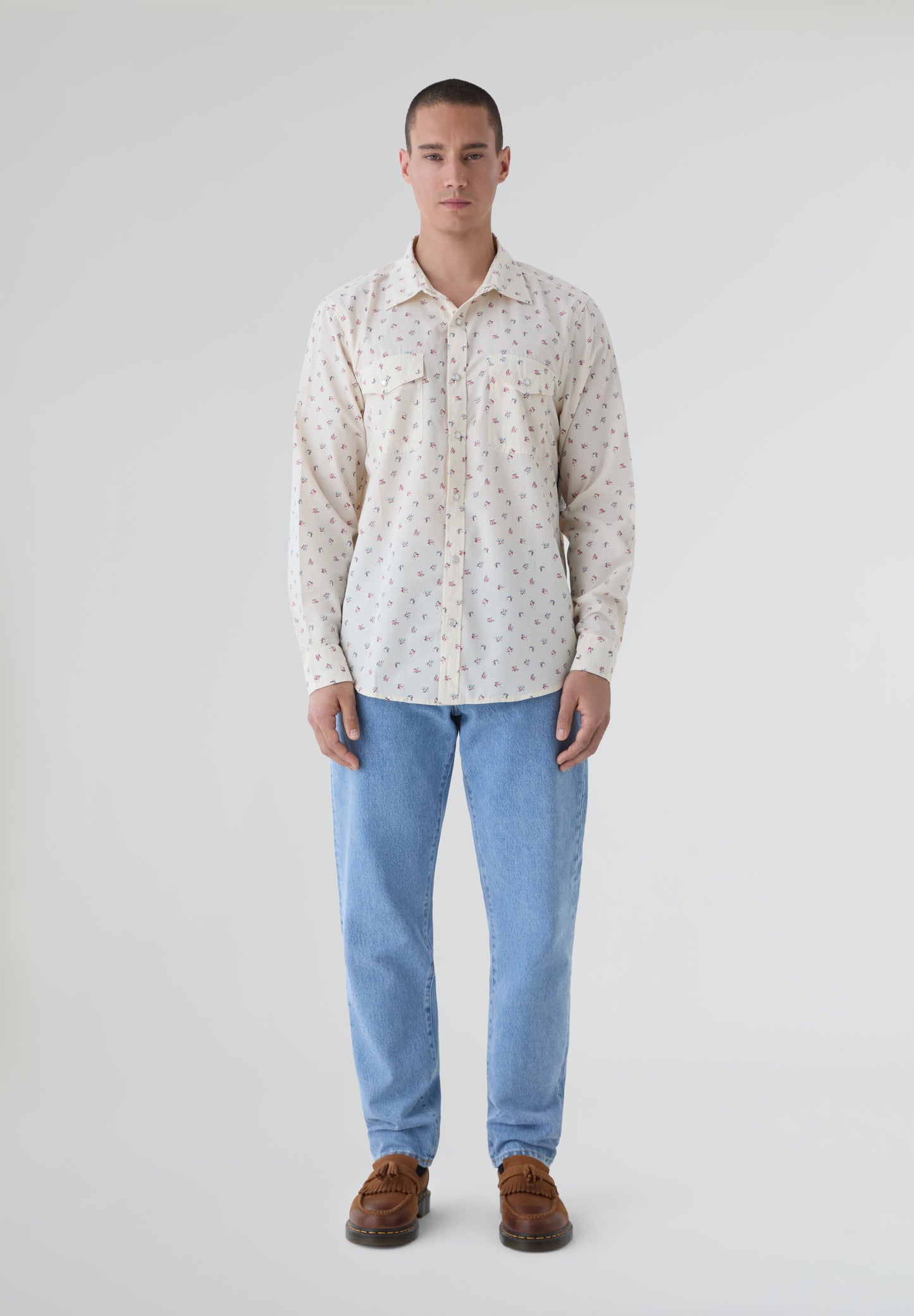 BRIXTON | CAMISA WAYNE L/S WVN