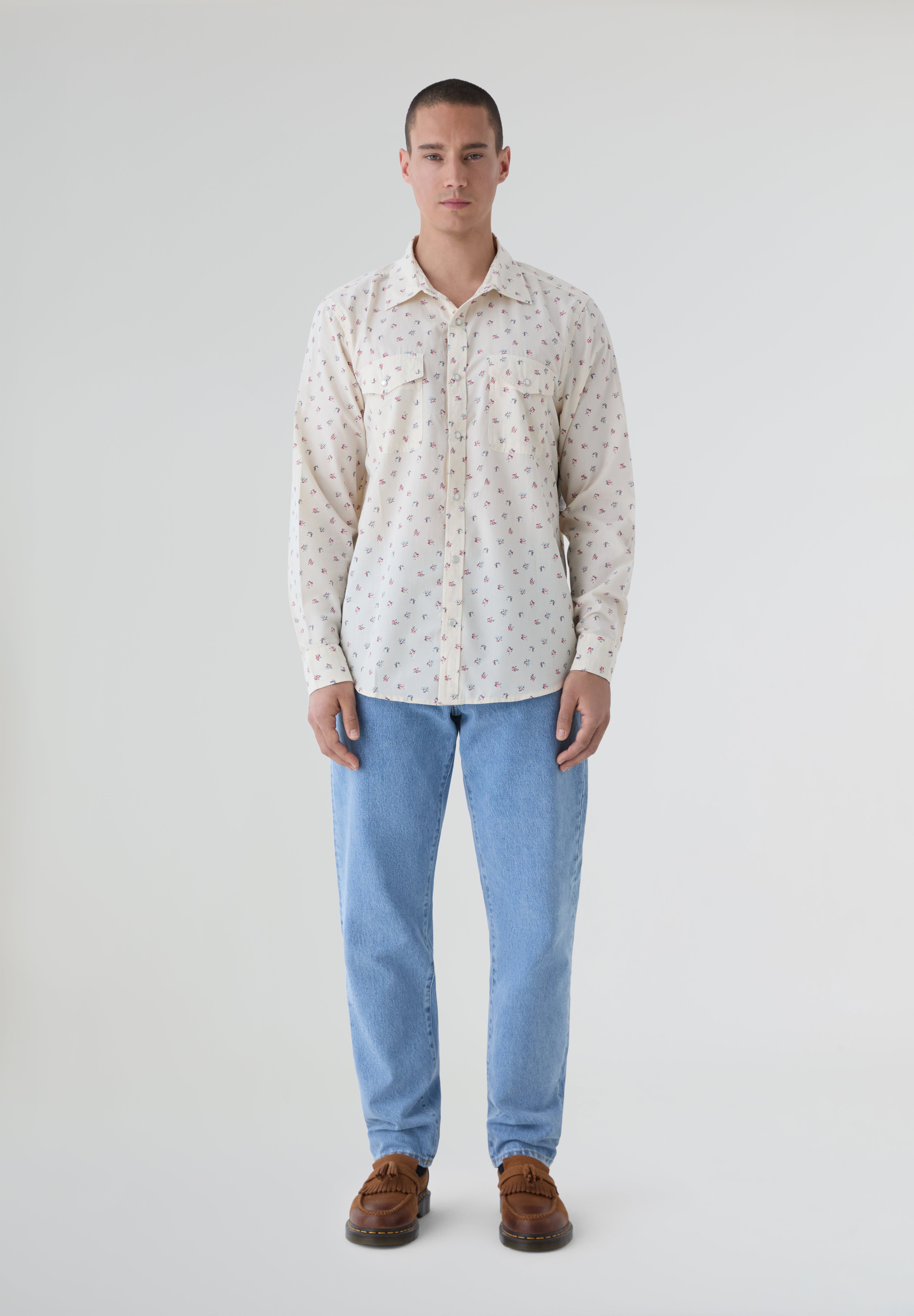 BRIXTON | CAMISA WAYNE L/S WVN