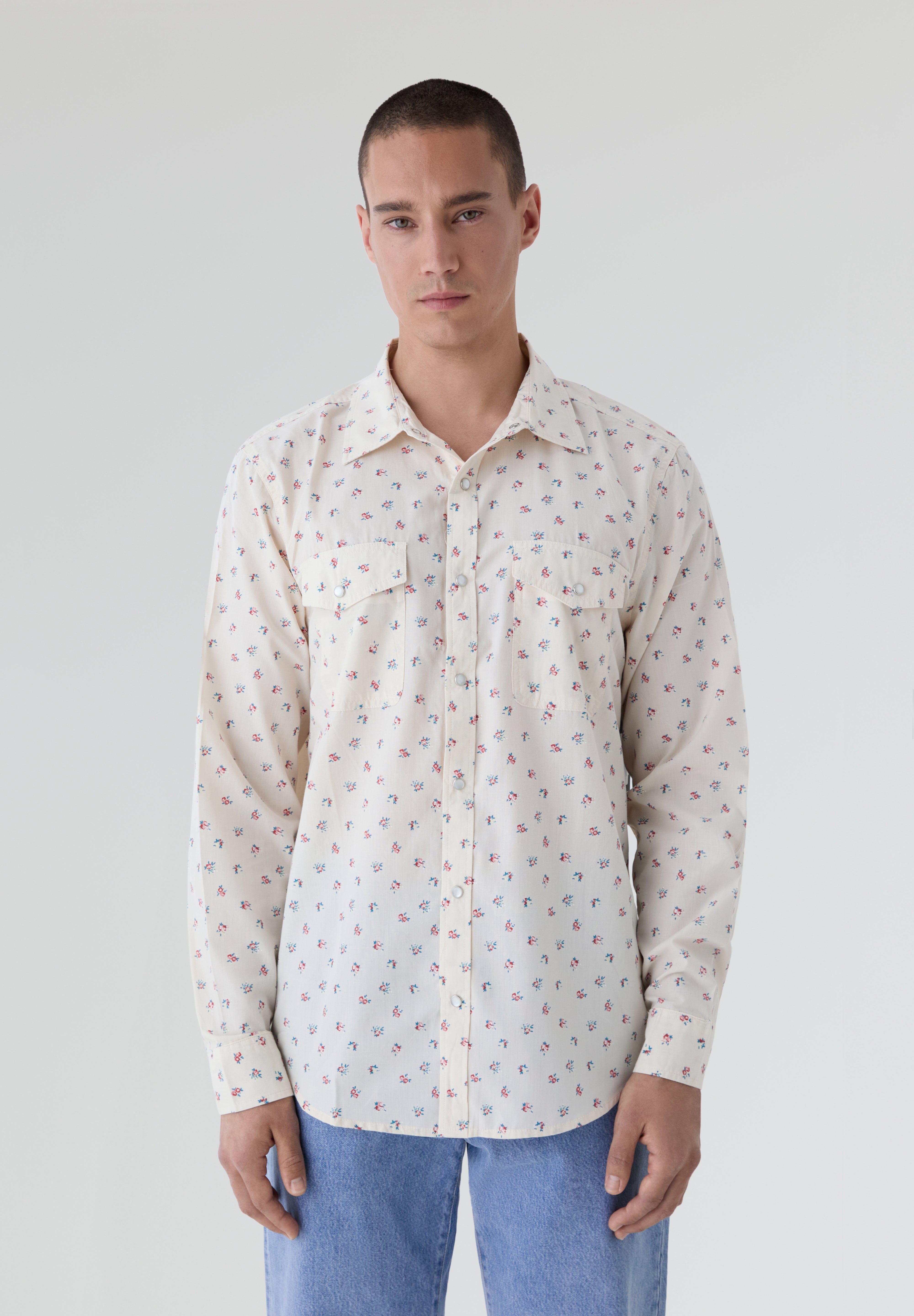BRIXTON | CAMISA WAYNE L/S WVN
