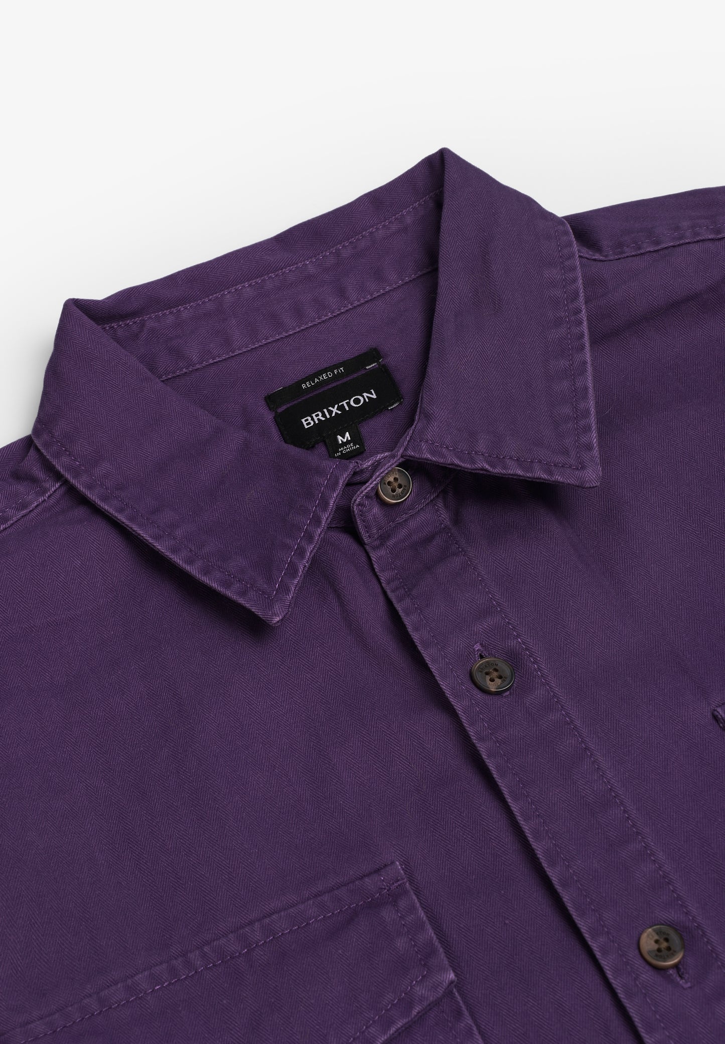 BRIXTON | HERRINGBONE LW RELAXED OVERSHI