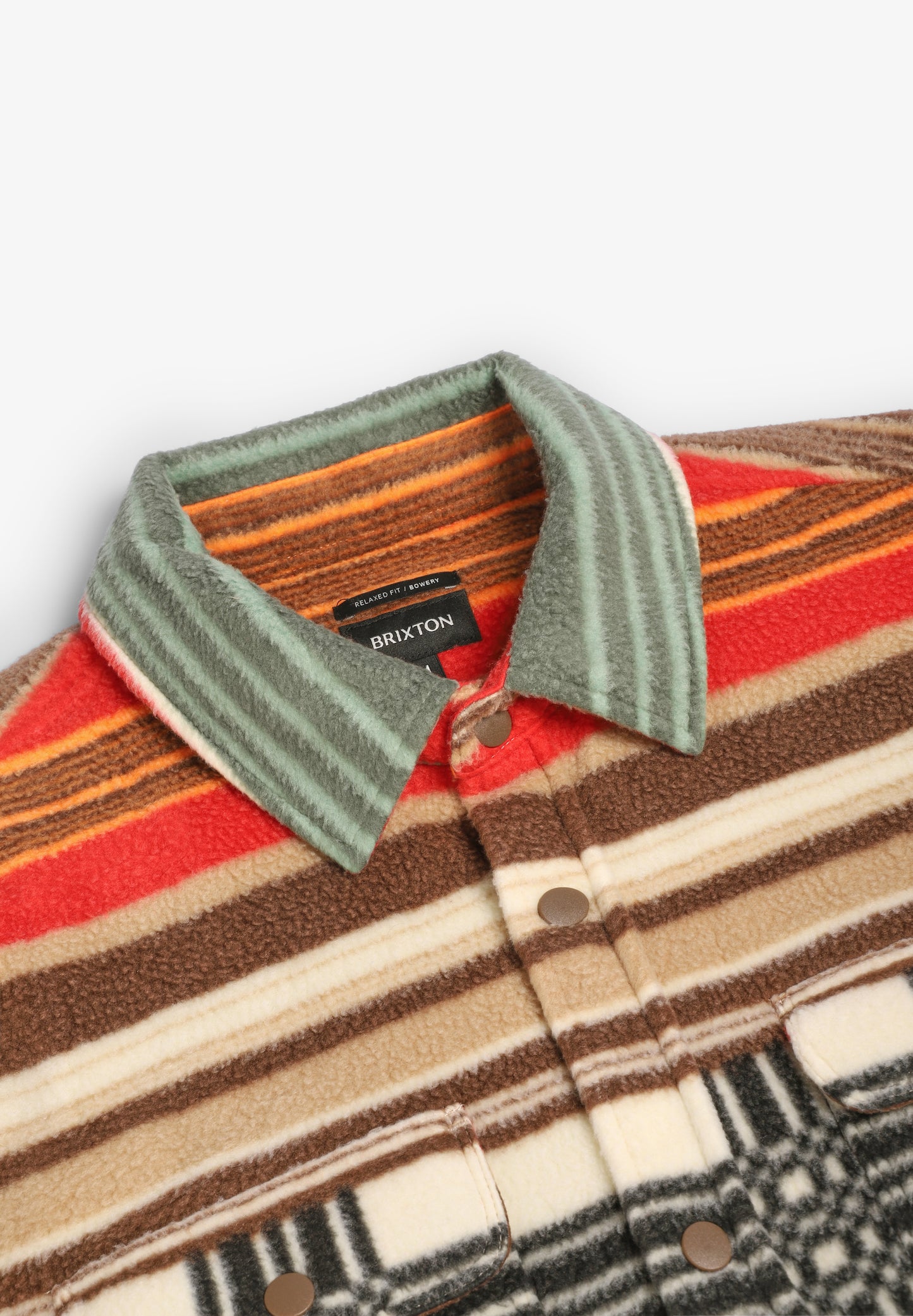 BRIXTON | SOBRECAMISA BOWERY ARCTIC STRETCH FLEE