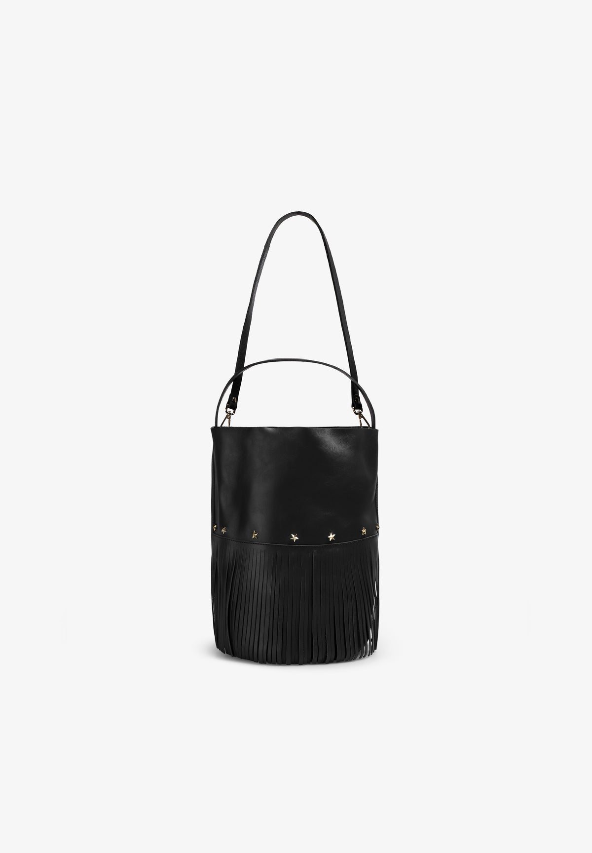 MERCULES | BOLSO BUCKET FRINGES
