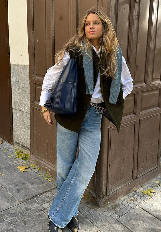 MERCULES | BOLSO BUCKET FRINGES