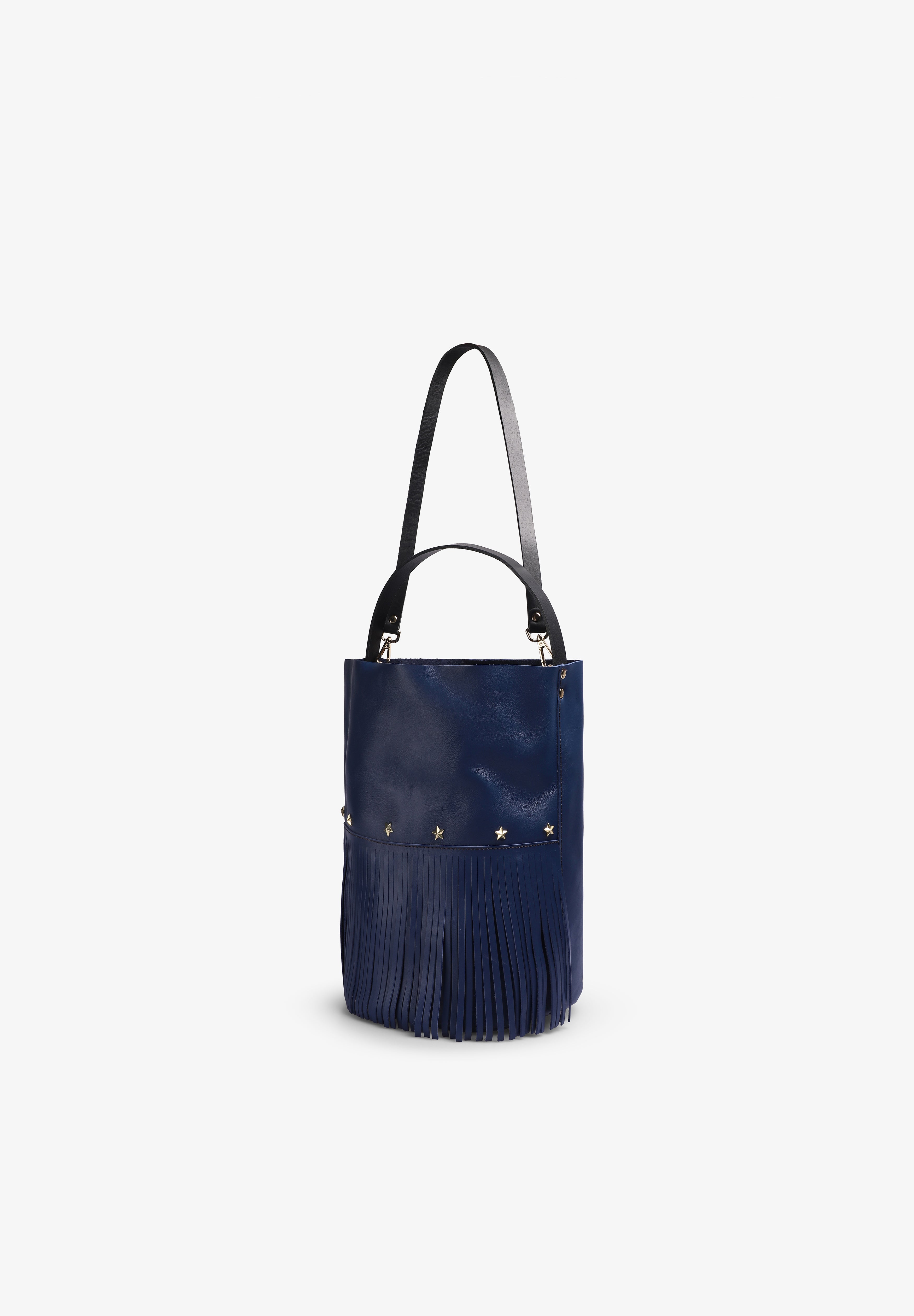 MERCULES | BOLSO BUCKET FRINGES