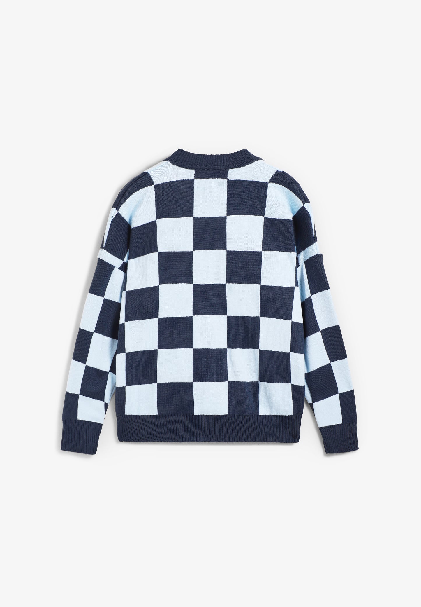 NWHR | CÁRDIGAN CHECKERED BLUE