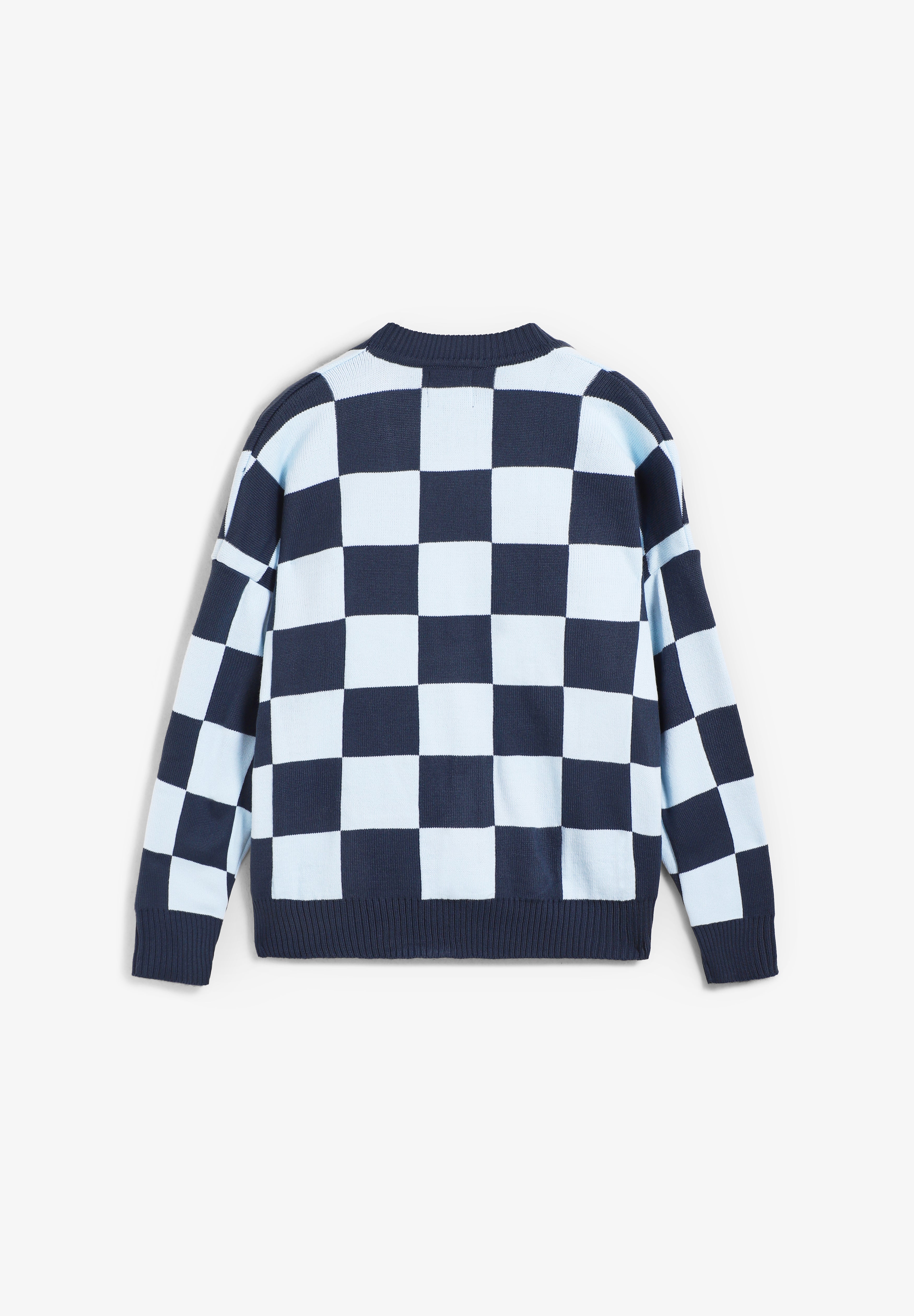 NWHR | CÁRDIGAN CHECKERED BLUE