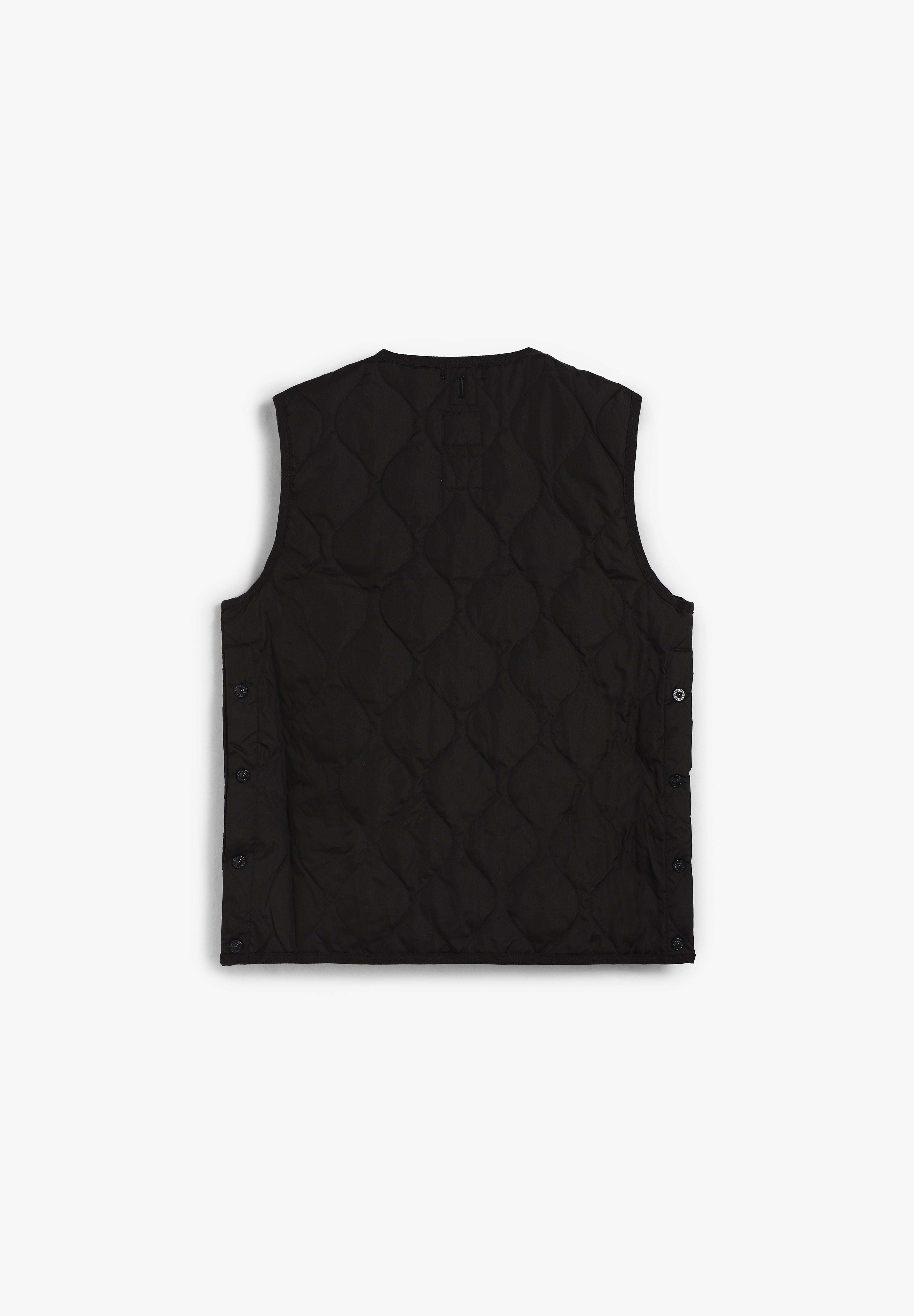 TAION | CHALECO UNISEX MILITARY BUTTON CREW NECK